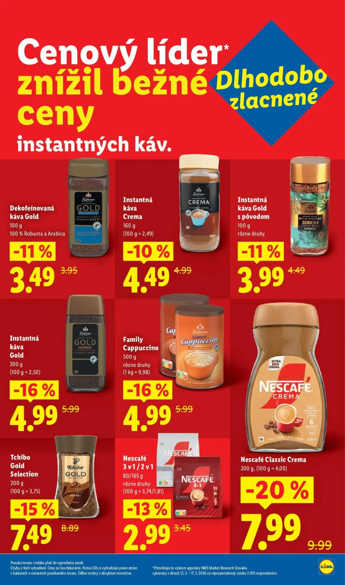 Lidl leták, strana 8 z 99 — Dekofeínovaná káva Gold