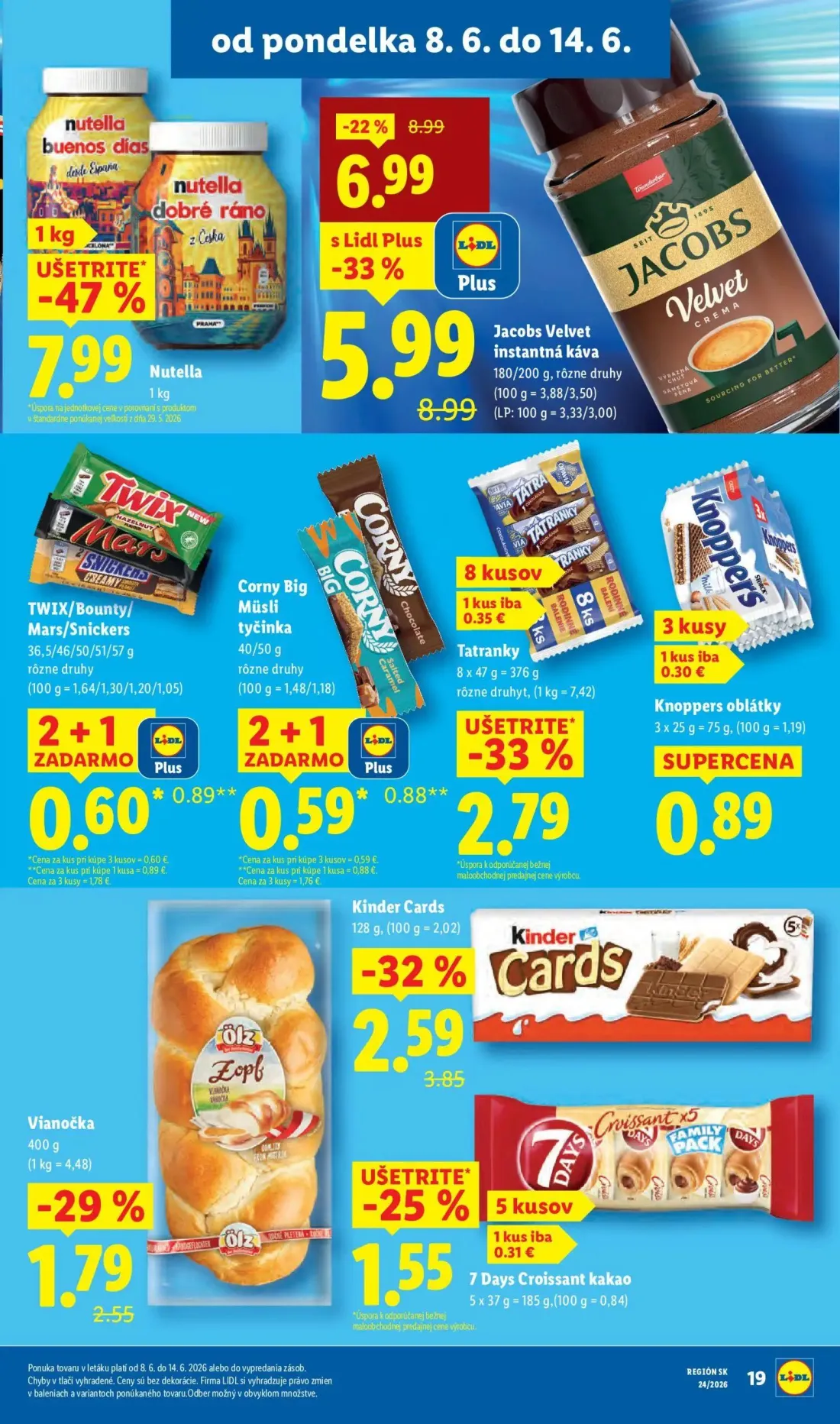 Lidl leták, strana 29 z 99 — Jacobs Velvet instantná káva