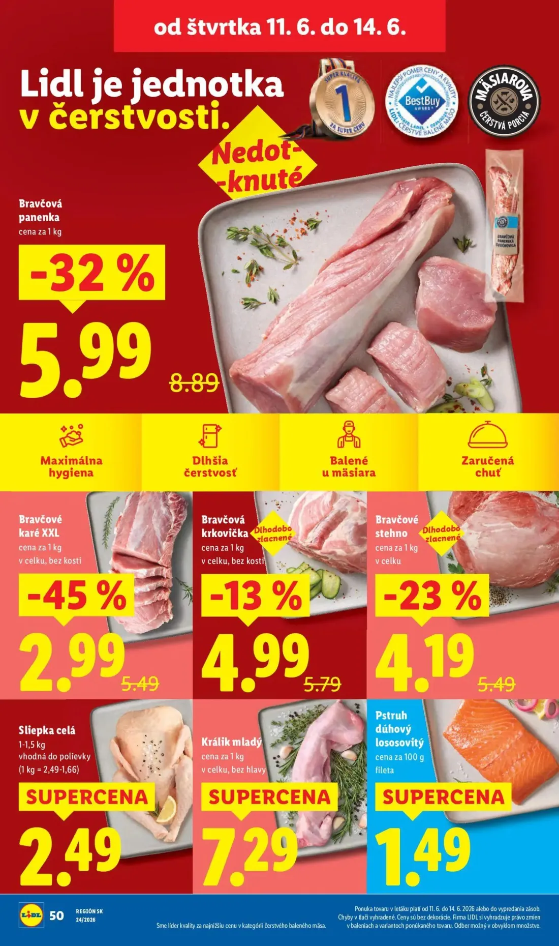 Lidl leták, strana 64 z 99 — Králik mladý