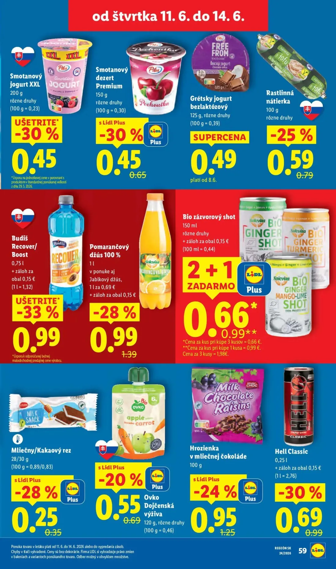 Lidl leták, strana 79 z 99 — Rastlinná nátierka, Ovko Dojčenská výživa
