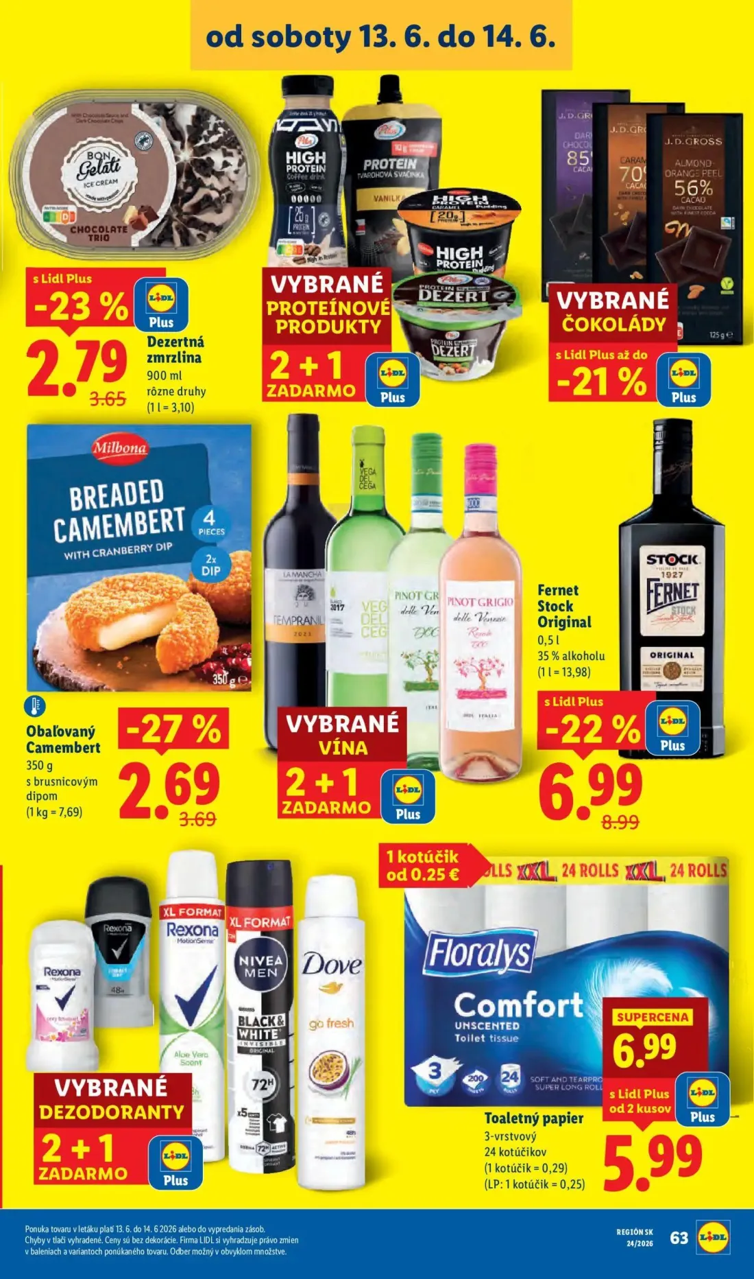 Lidl leták, strana 95 z 99 — Dezertná zmrzlina