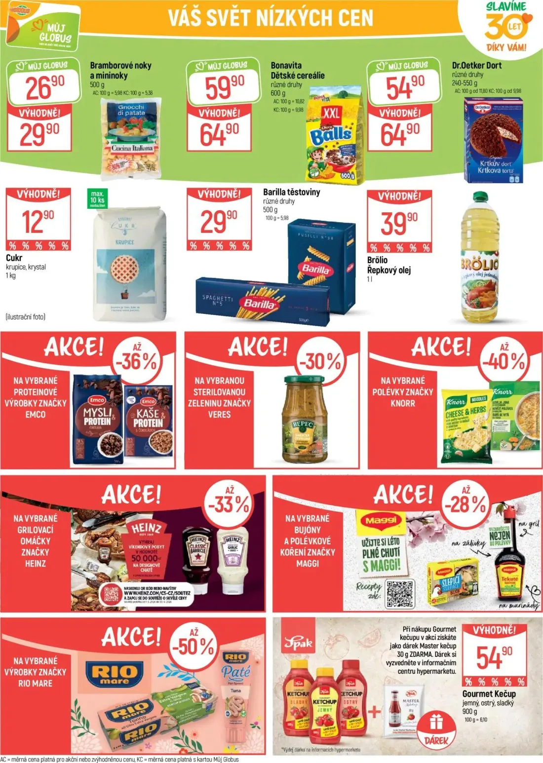 GLOBUS leták, strana 30 z 55 — Cukr krupice, krystal