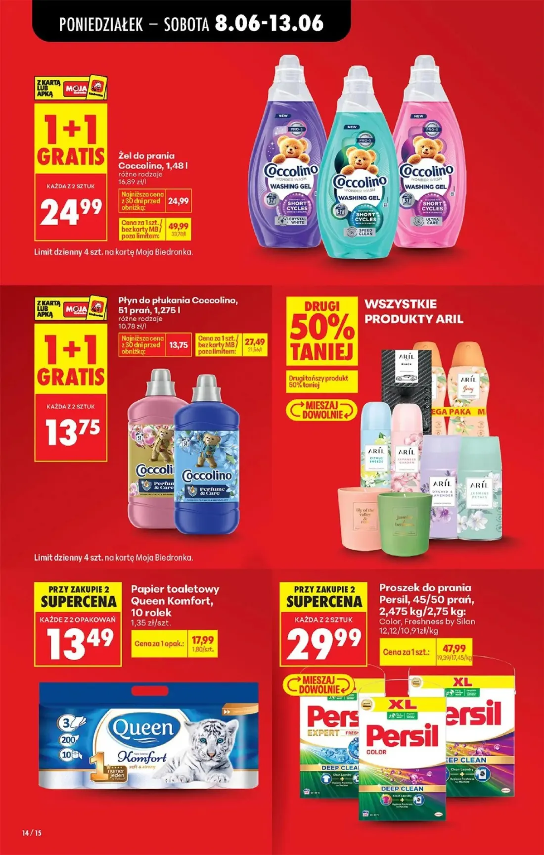Biedronka gazetka, strona 16 z 88 — Papier toaletowy Queen Komfort