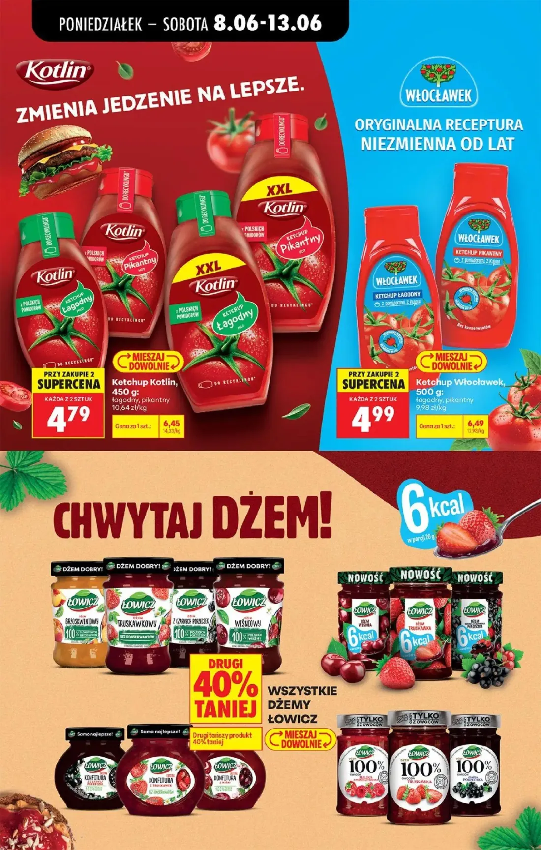 Biedronka gazetka, strona 86 z 88 — Ketchup Kotlin, Ketchup Włocławek