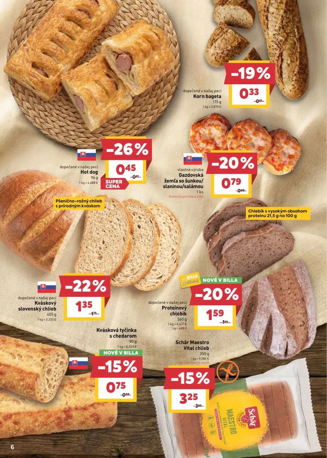Billa leták, strana 8 z 32