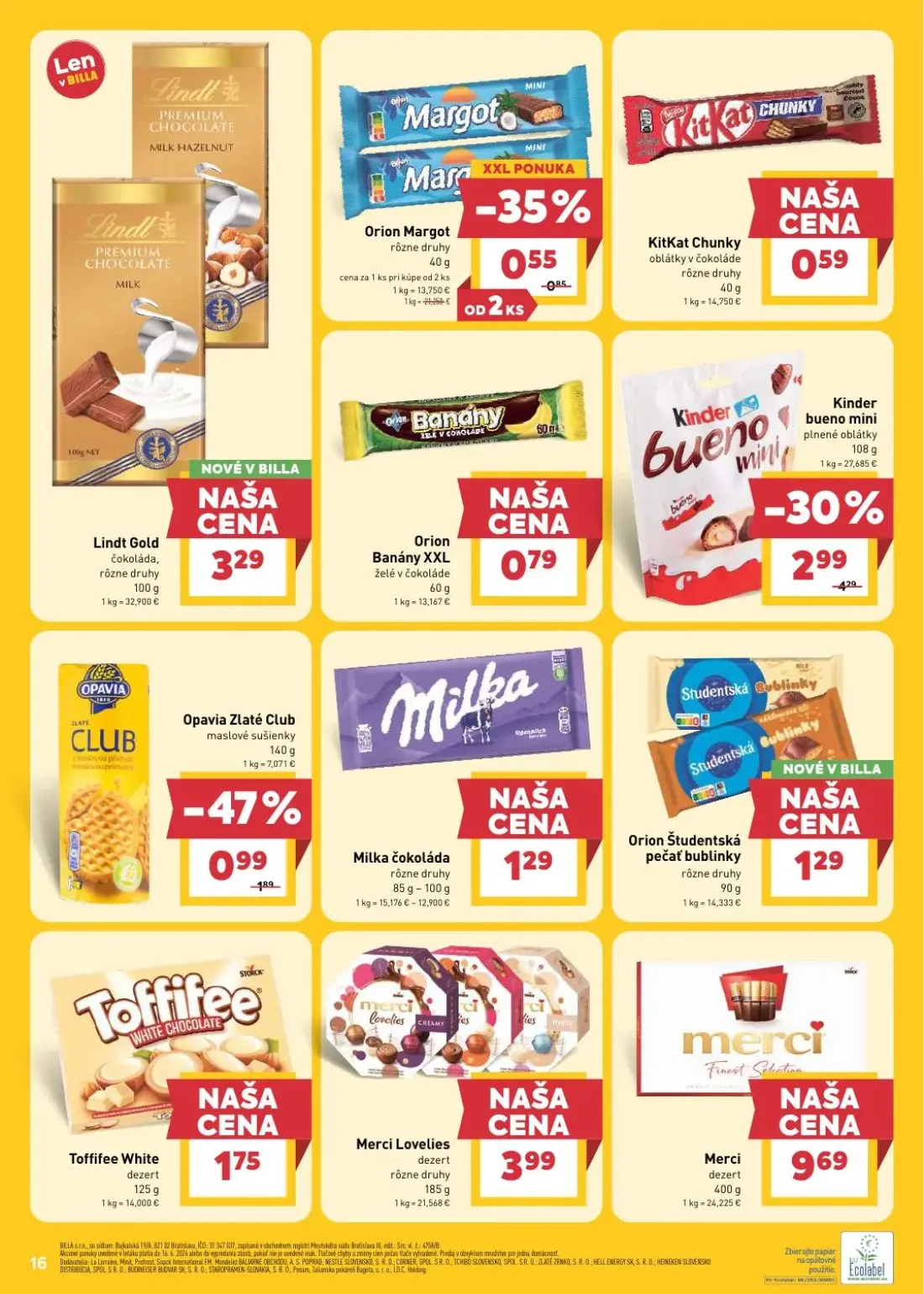 Billa leták, strana 20 z 32