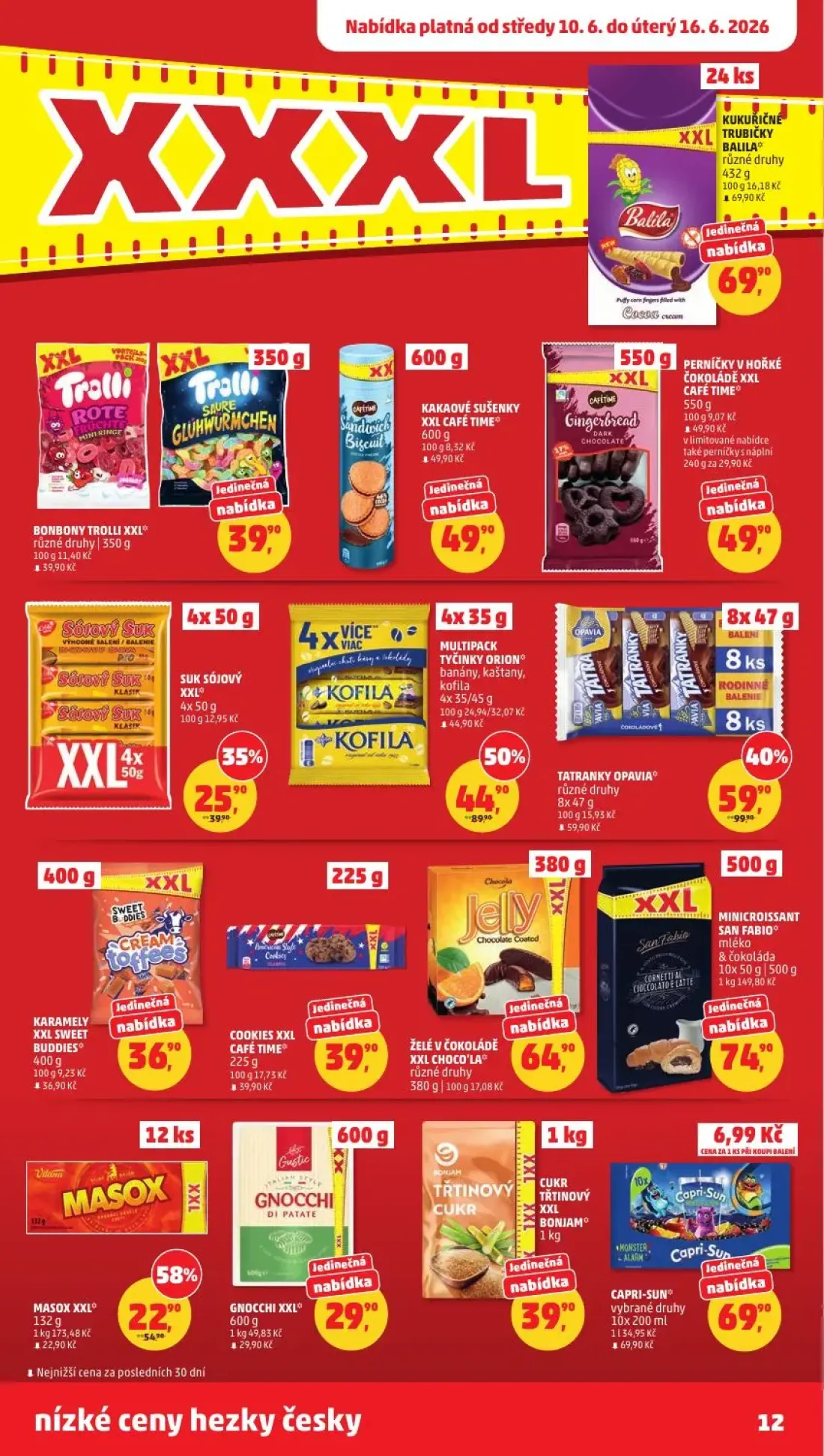 PENNY leták, strana 12 z 36 — BONBONY TROLLI XXL