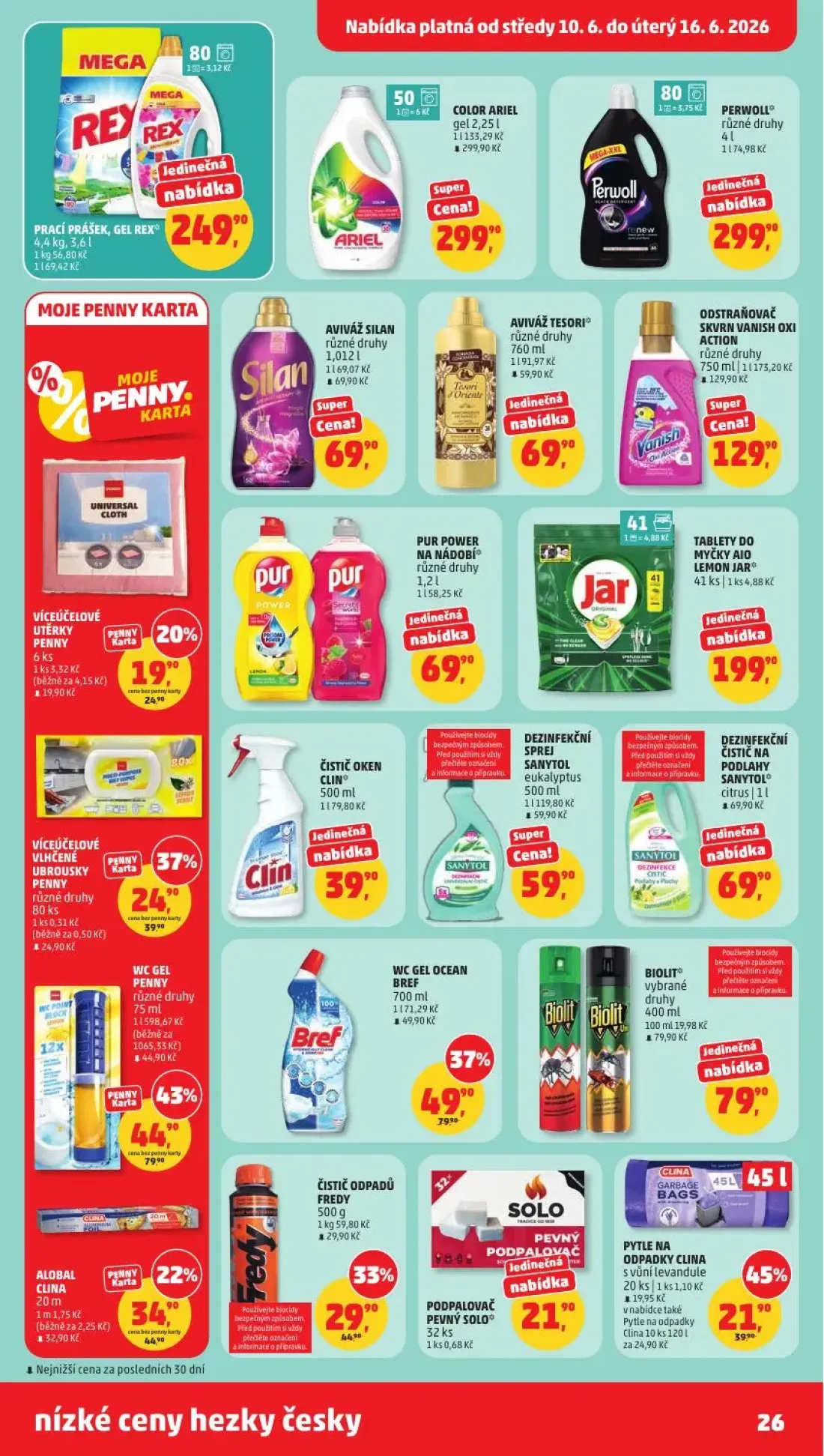 PENNY leták, strana 26 z 36 — AVIVÁŽ SILAN