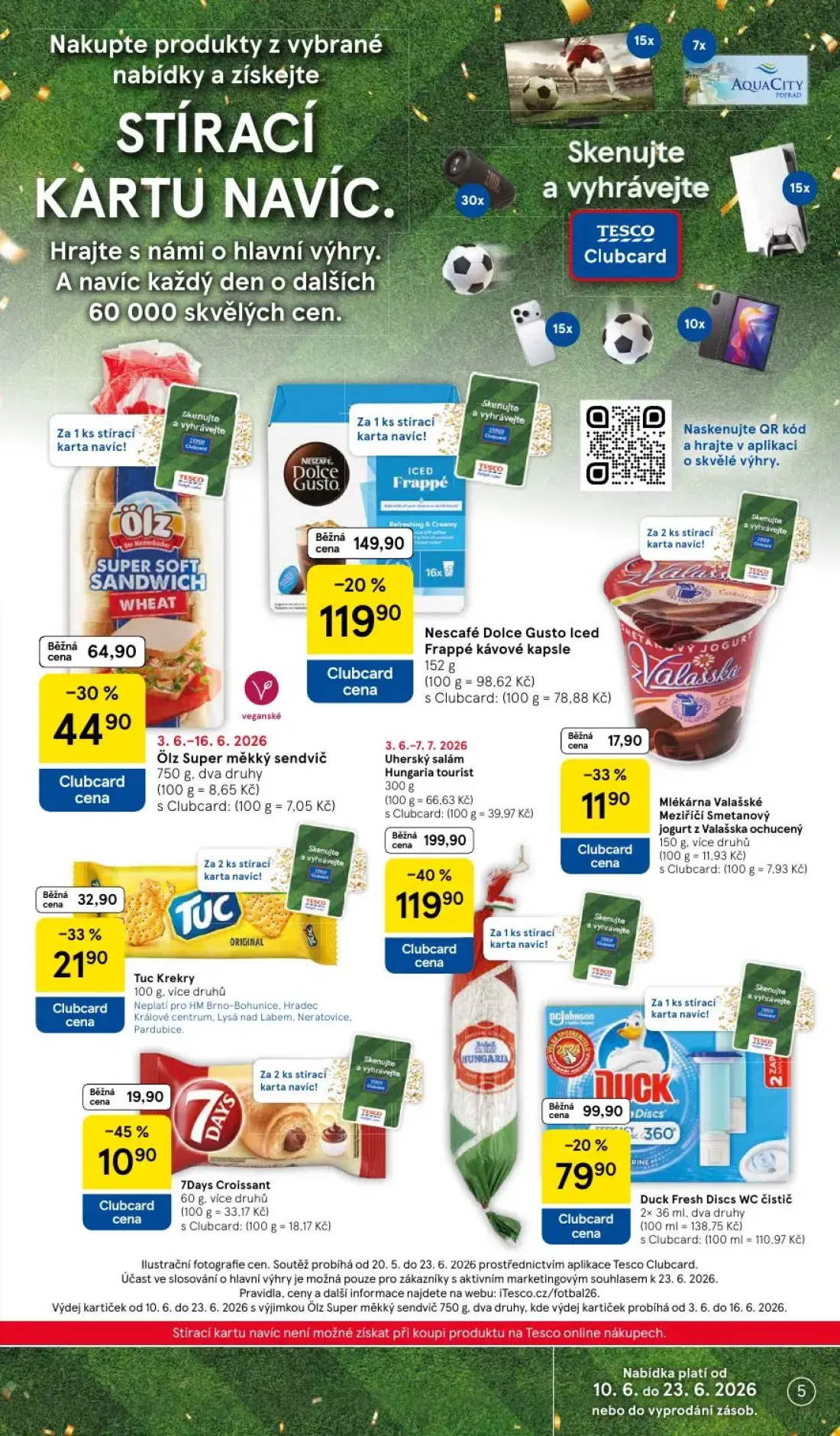 Tesco leták, strana 5 z 39 — Ölz Super měkký sendvič