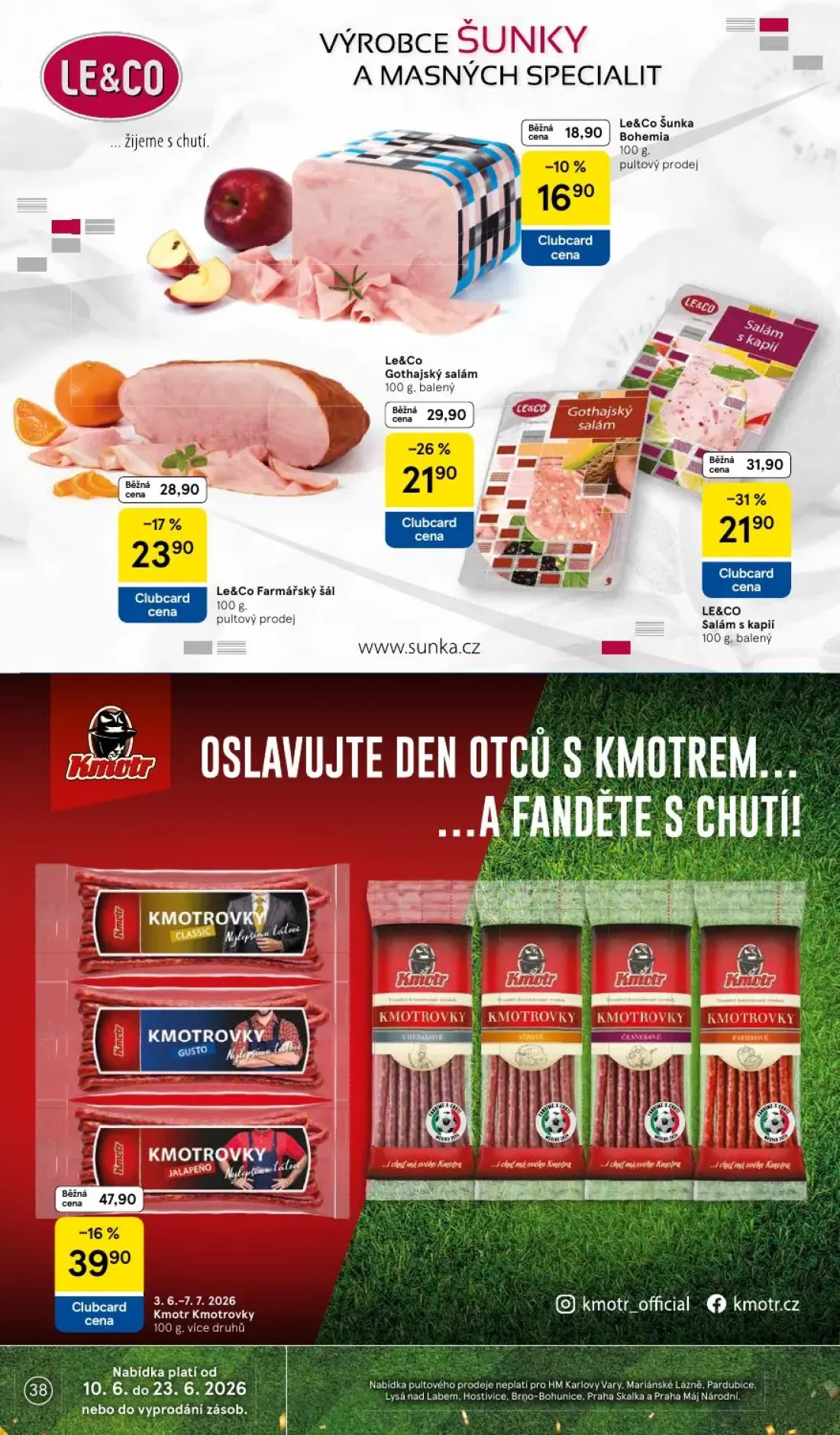 Tesco leták, strana 38 z 39