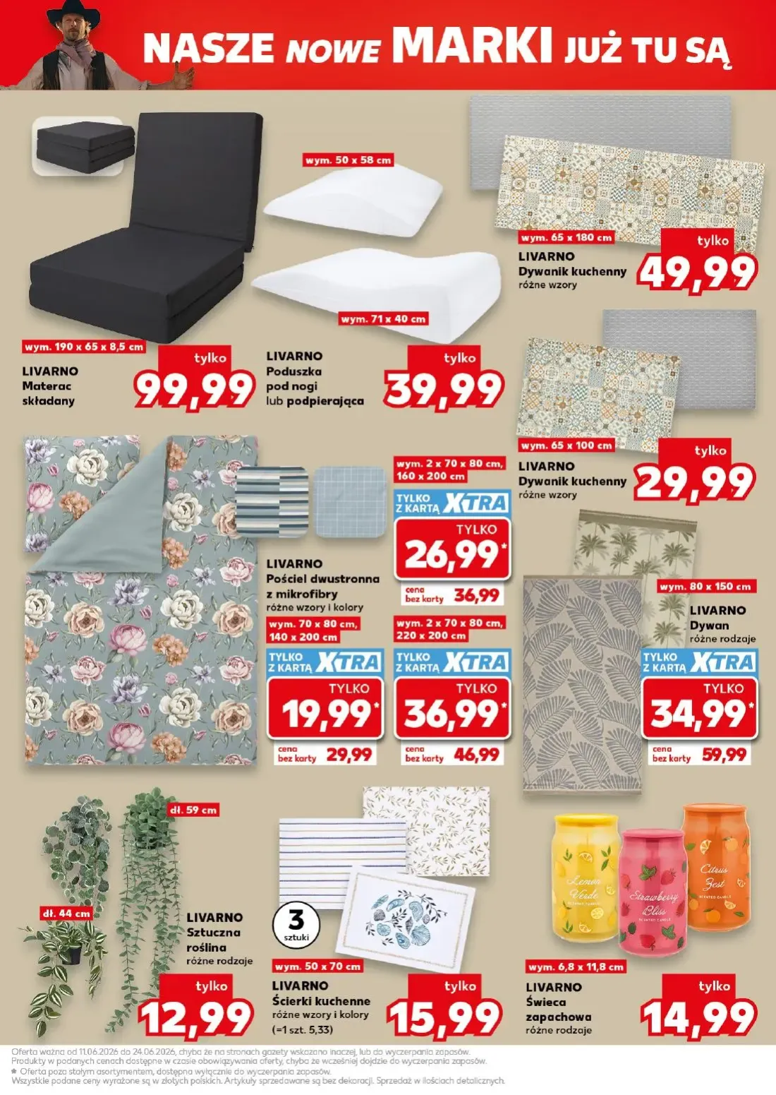 Kaufland gazetka, strona 7 z 18 — LIVARNO Dywan, LIVARNO Pościel dwustronna z mikrofibry, LIVARNO Pościel dwustronna z mikro…