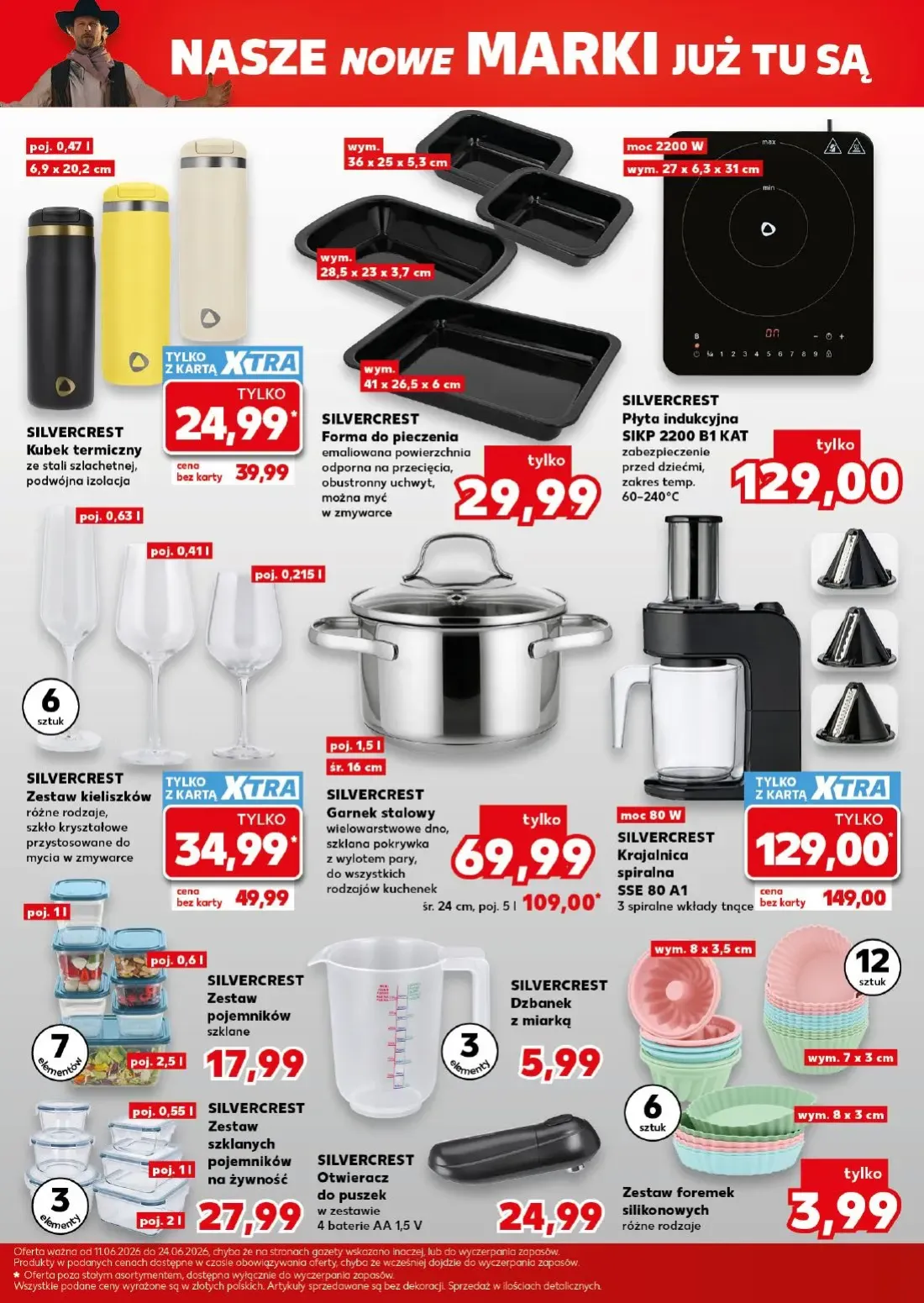 Kaufland gazetka, strona 9 z 18 — SILVERCREST Garnek stalowy, SILVERCREST Krajalnica spiralna SSE 80 A1, SILVERCREST Kubek t…
