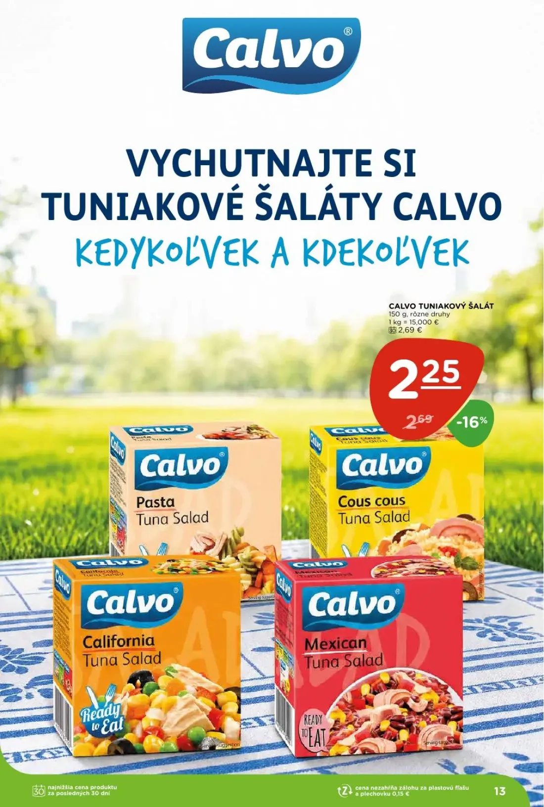 Terno leták, strana 13 z 26 — CALVO TUNIAKOVÝ ŠALÁT