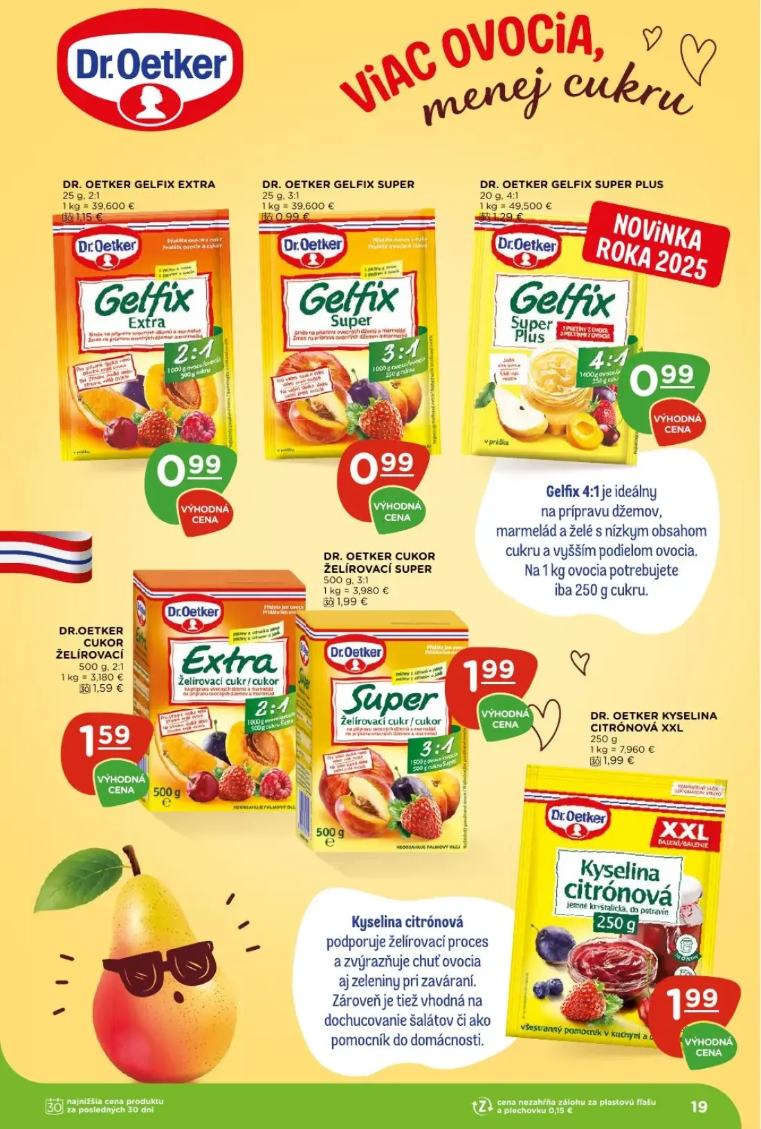 Terno leták, strana 19 z 26 — DR. OETKER GELFIX SUPER PLUS, DR. OETKER GELFIX EXTRA, DR. OETKER GELFIX SUPER