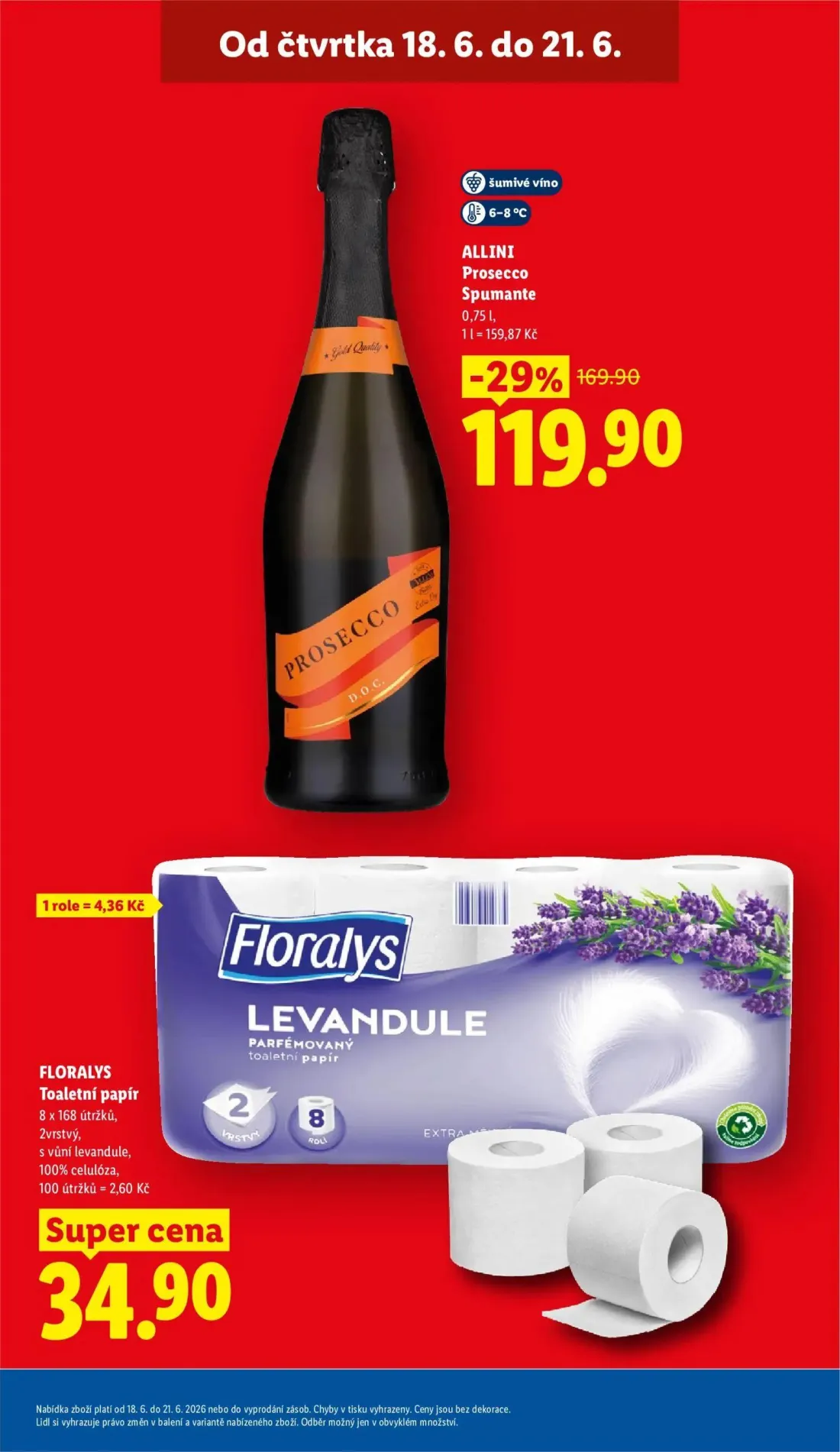 Lidl leták, strana 5 z 49 — FLORALYS Toaletní papír