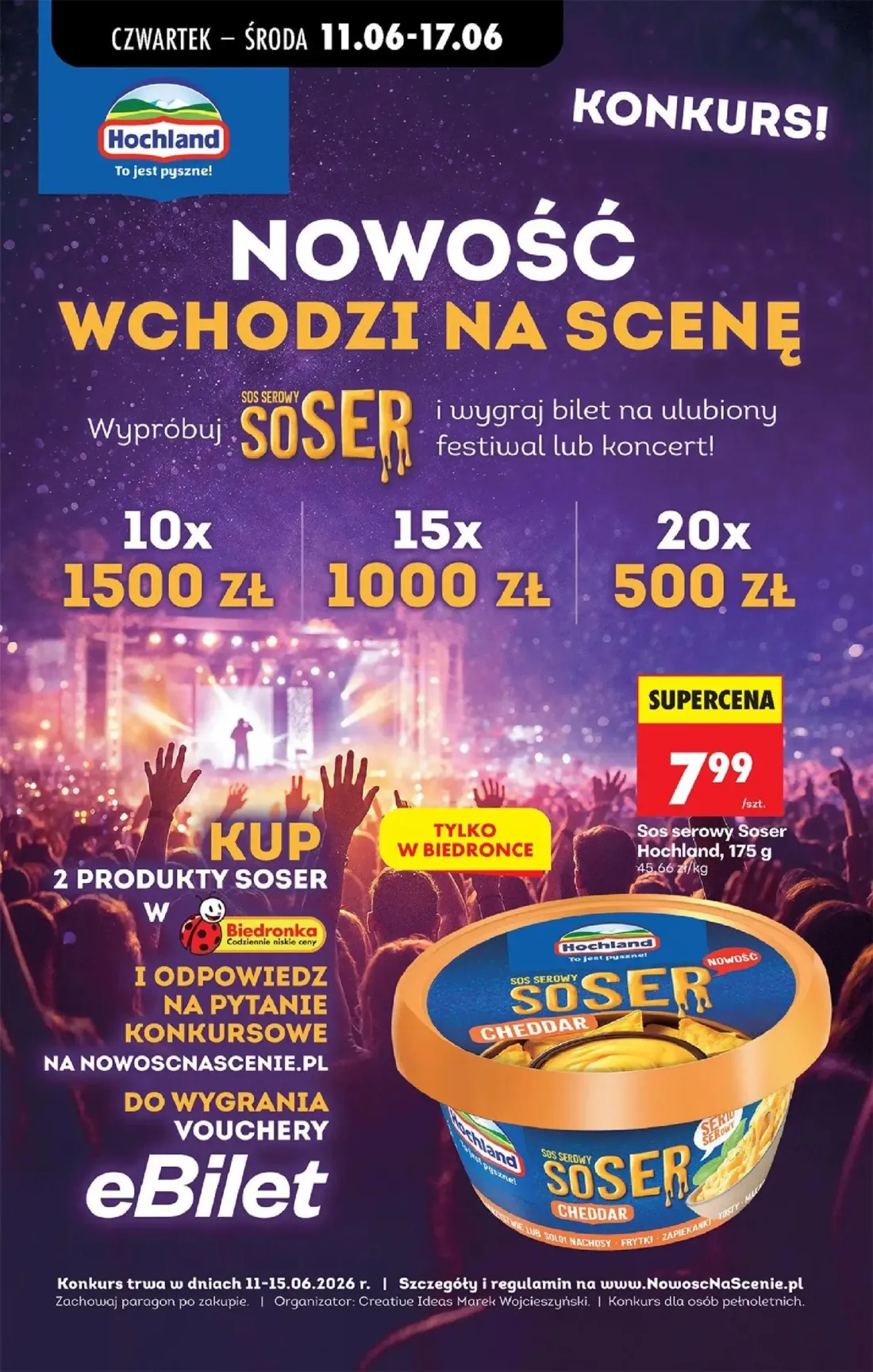 Biedronka gazetka, strona 38 z 77 — Sos serowy Soser Hochland