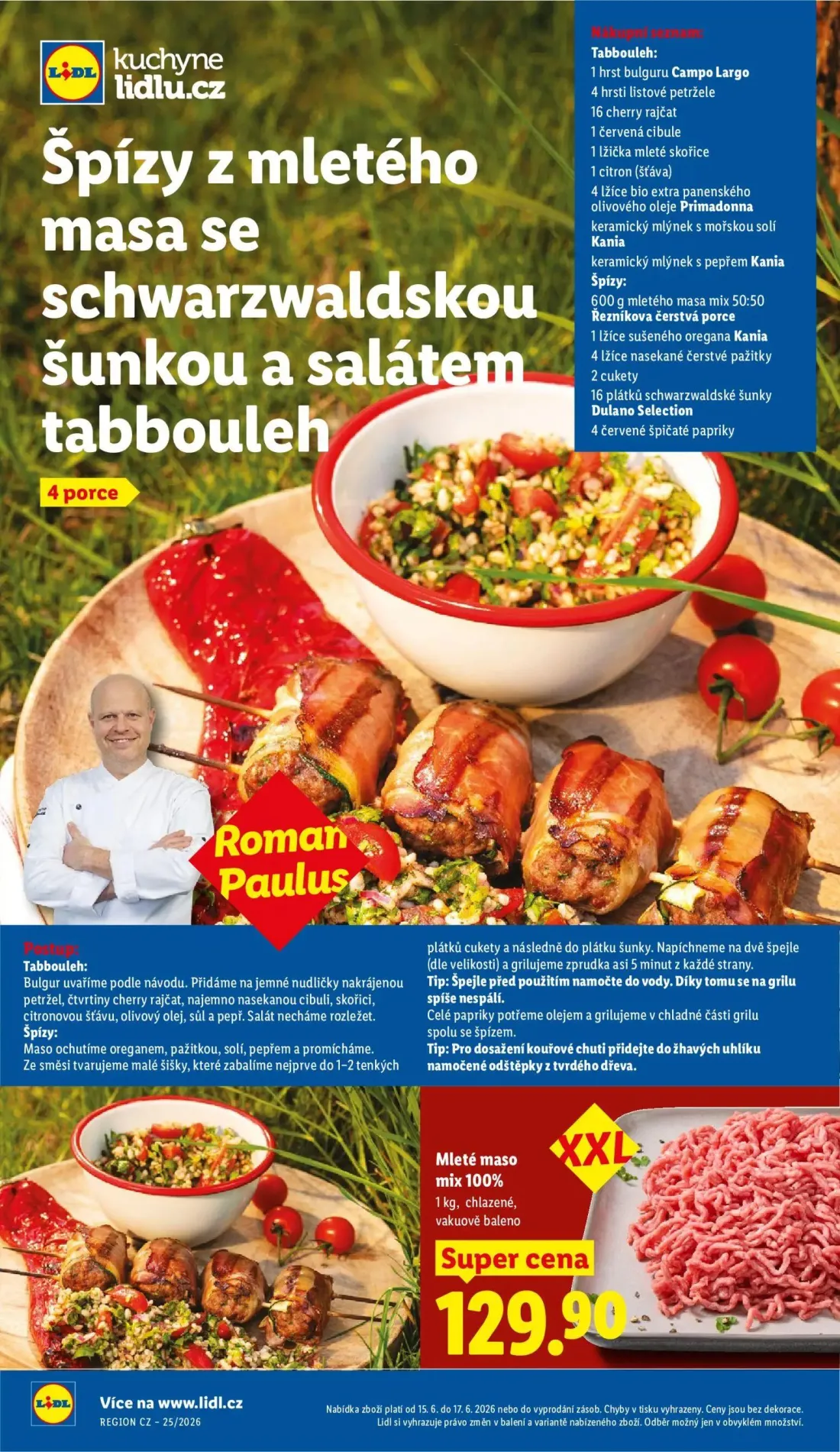 Lidl leták, strana 18 z 51 — Mleté maso mix 100%
