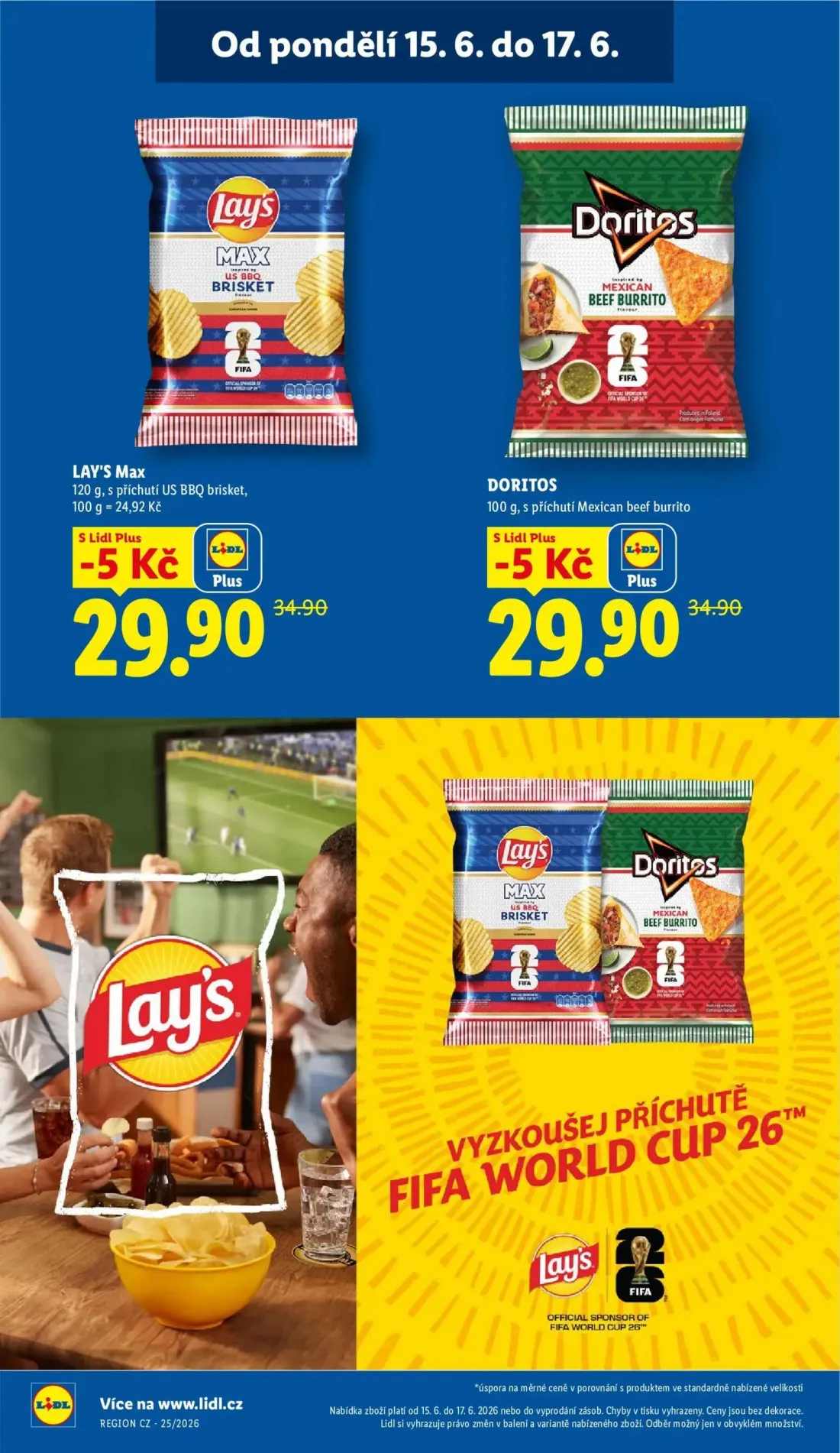 Lidl leták, strana 48 z 51 — LAY'S Max, DORITOS