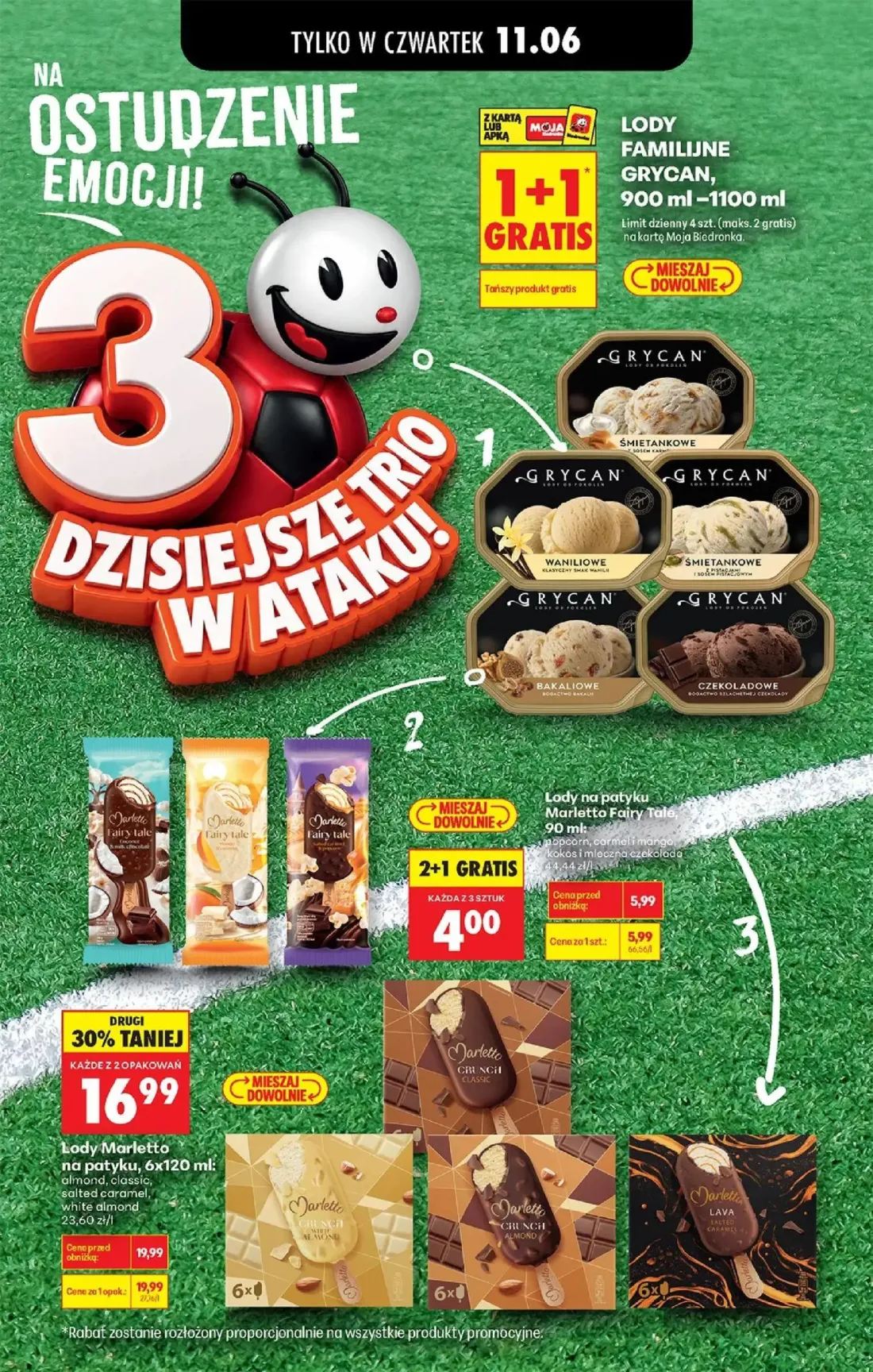 Biedronka gazetka, strona 4 z 4 — Marletto na patyku, Marletto Fairy Tale