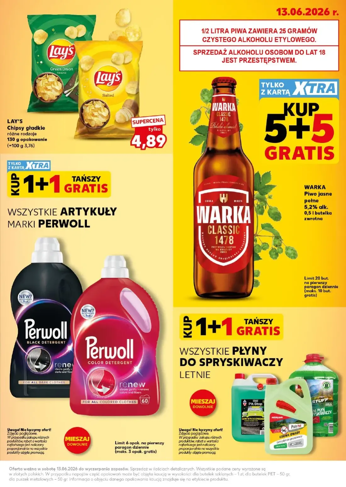 Kaufland gazetka, strona 3 z 32 — LAY'S Chipsy gładkie różne rodzaje