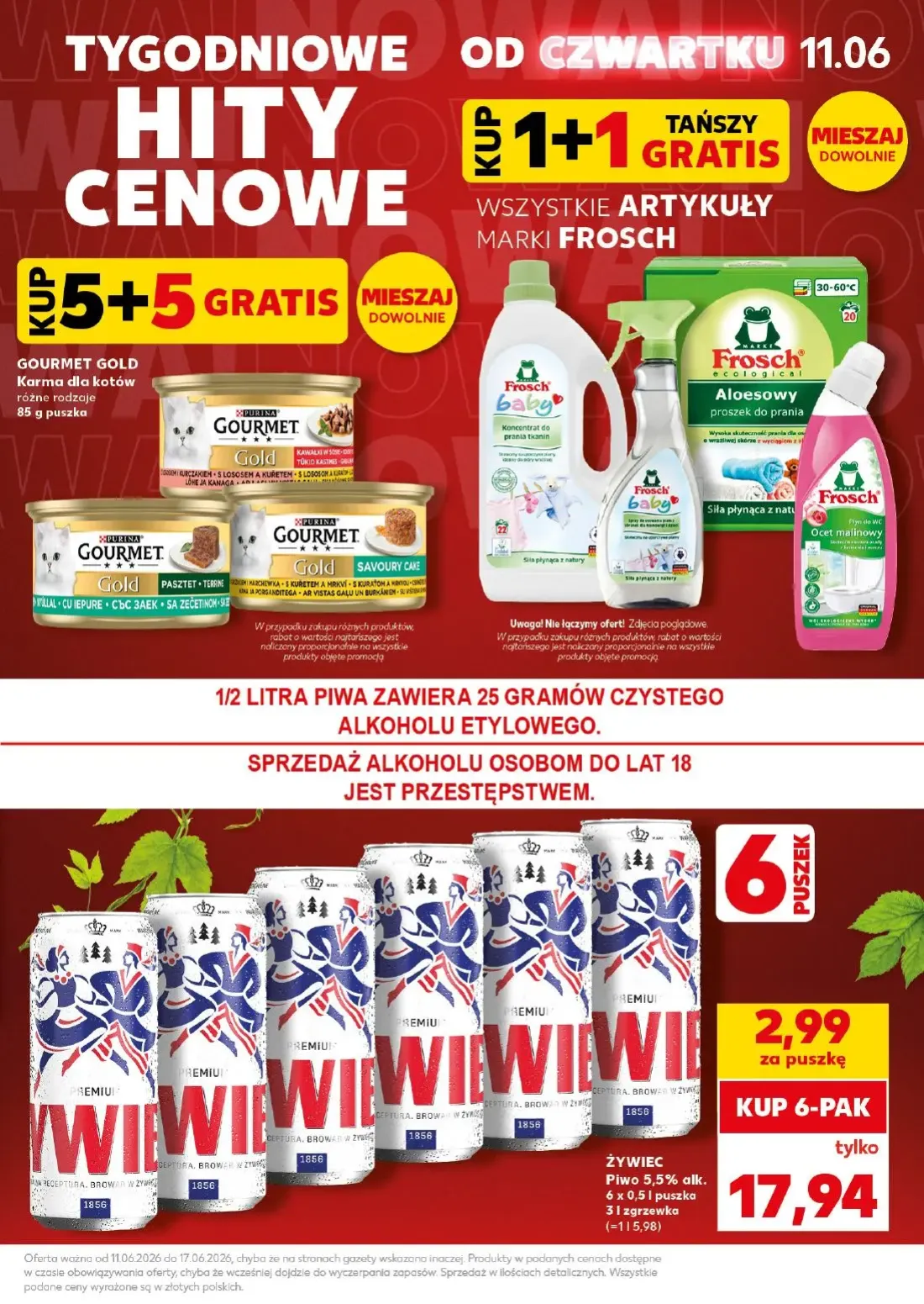 Kaufland gazetka, strona 5 z 32 — ŻYWIEC Piwo