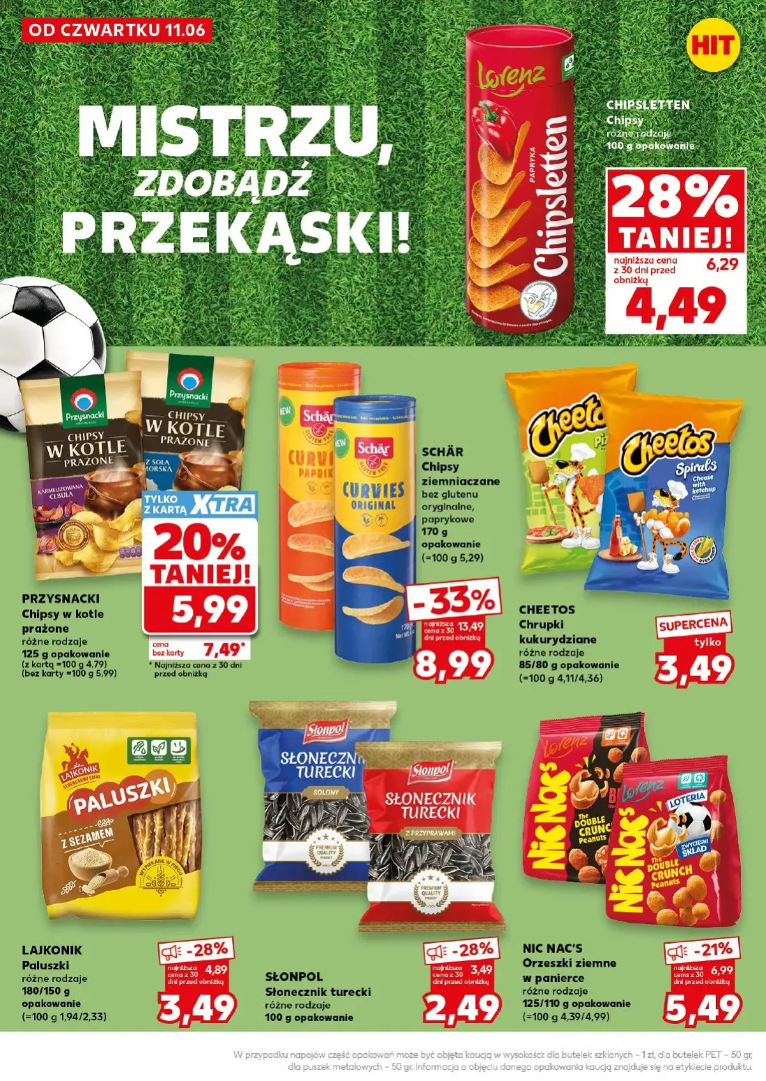 Kaufland gazetka, strona 26 z 32 — SCHÄR Chipsy ziemniaczane, CHIPSLETTEN Chipsy, PRZYSNACKI Chipsy w kotle prażone