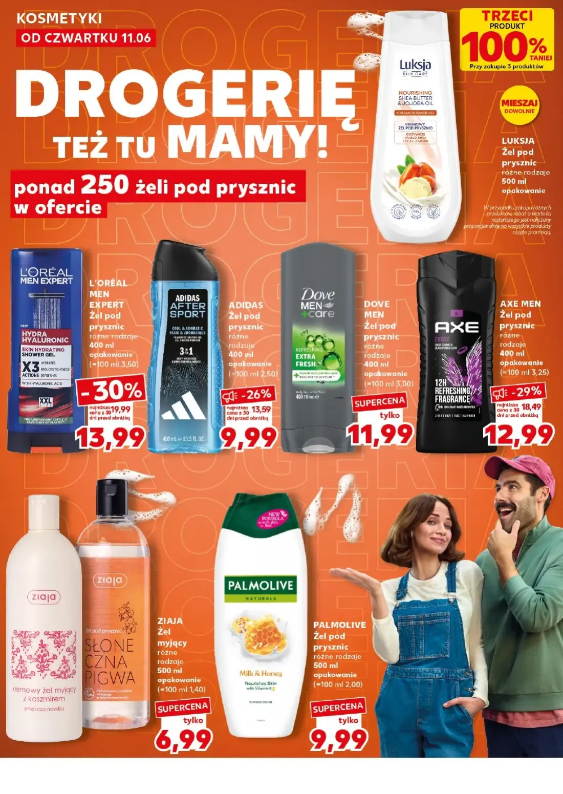 Kaufland gazetka, strona 30 z 32 — L'ORÉAL MEN EXPERT Żel pod prysznic, AXE MEN Żel pod prysznic, ADIDAS Żel pod prysznic
