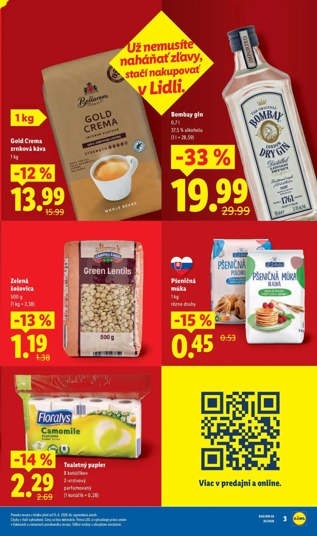 Lidl leták, strana 3 z 101 — Zelená šošovica