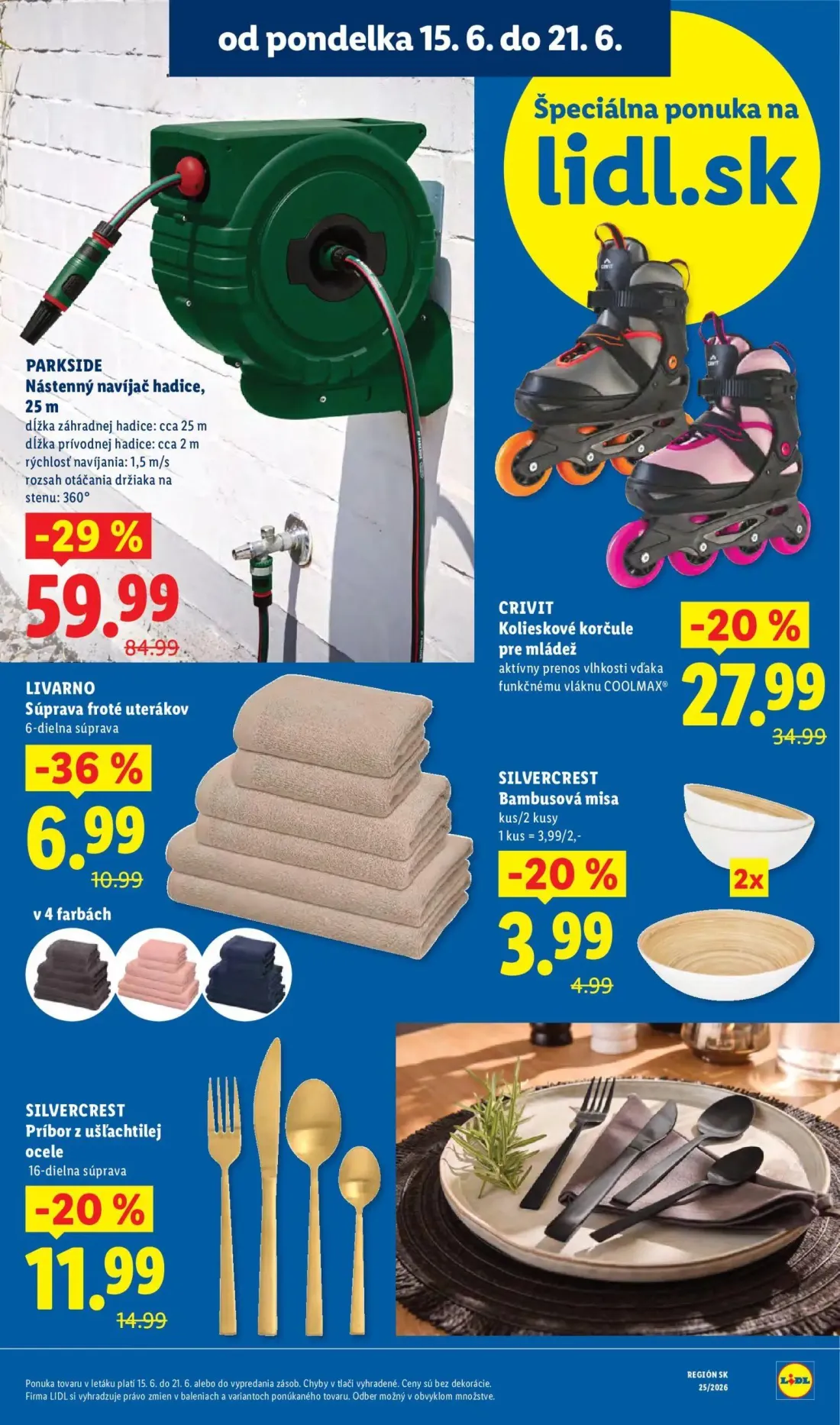 Lidl leták, strana 6 z 101 — LIVARNO Súprava froté uterákov