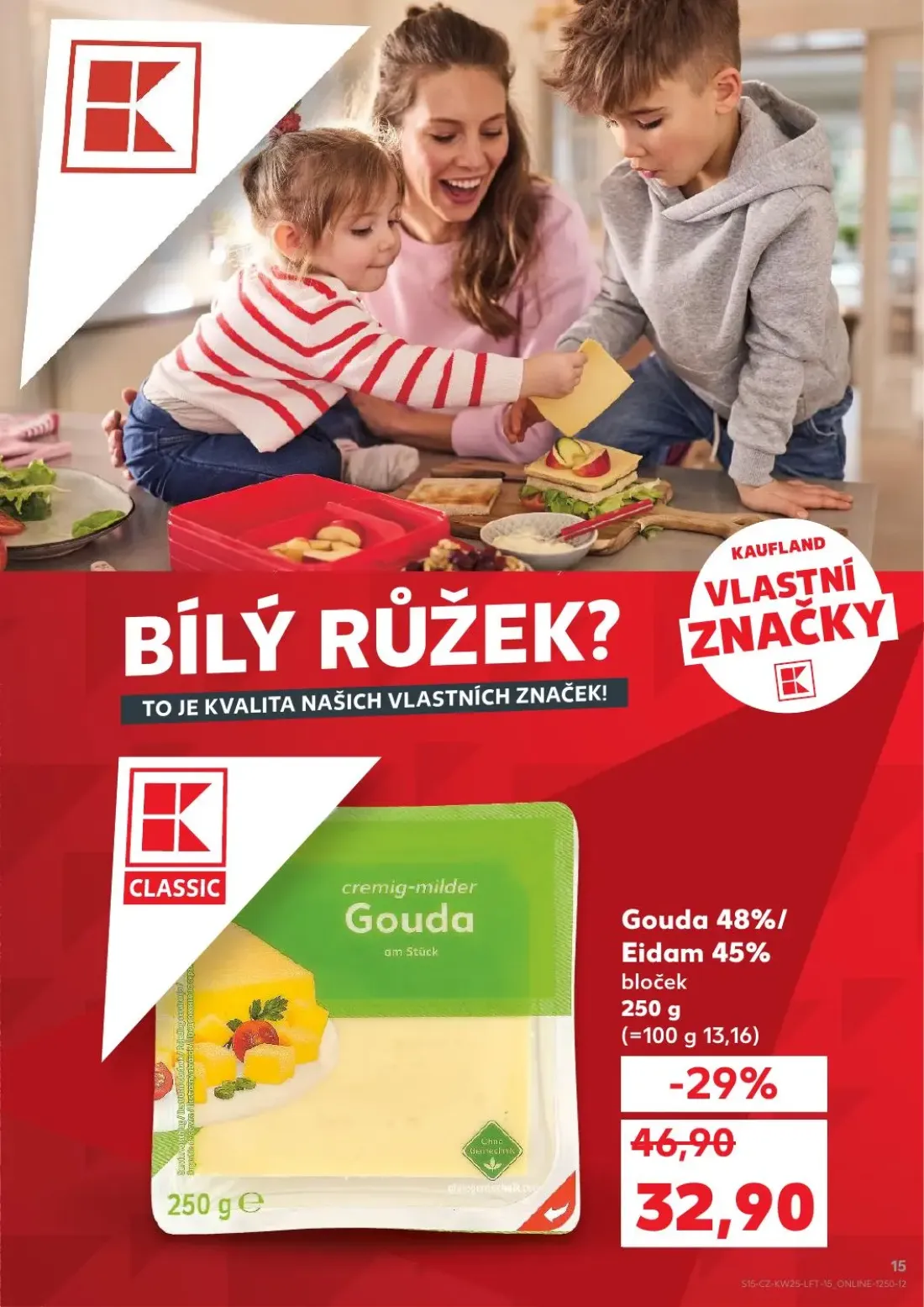 Kaufland leták, strana 15 z 52 — Gouda