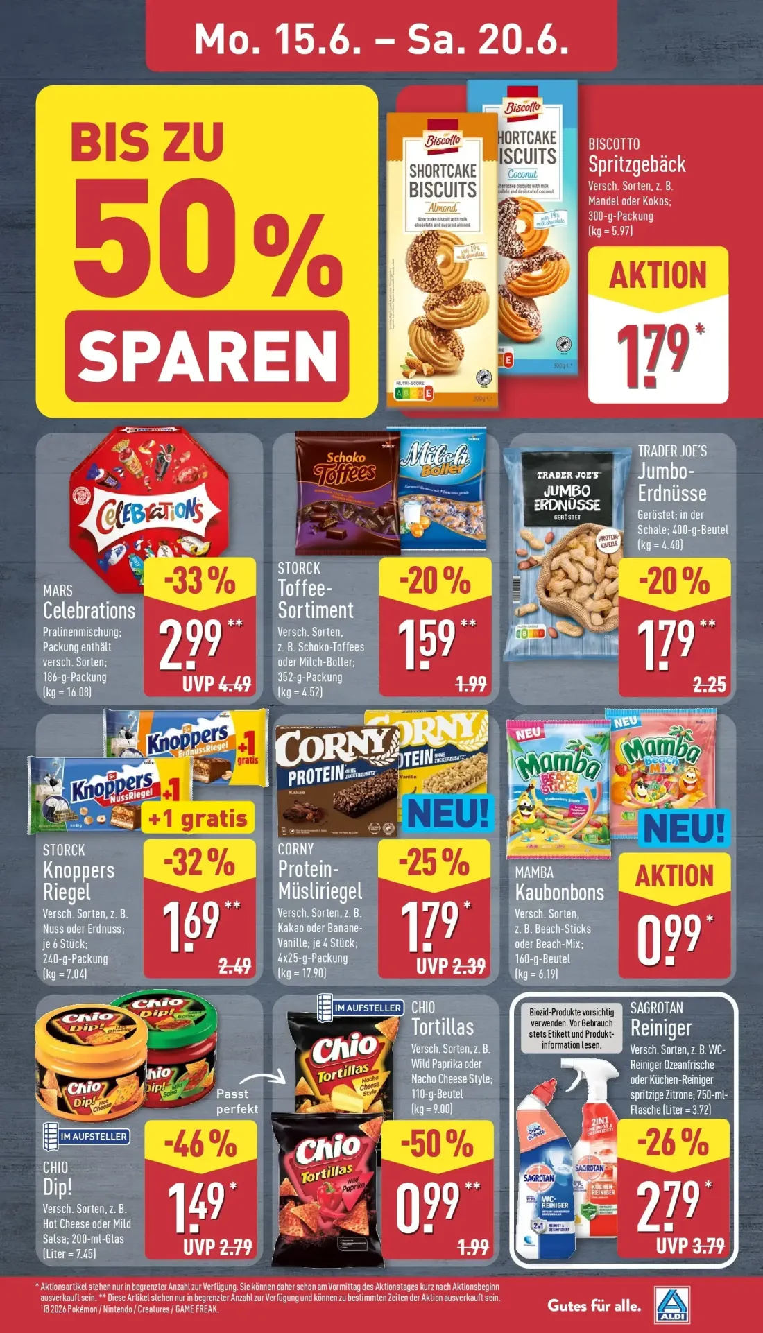 Aldi Nord Prospekt, Seite 13 von 43 — MARS Celebrations Pralinenmischung, CHIO Dip!, CHIO Tortillas