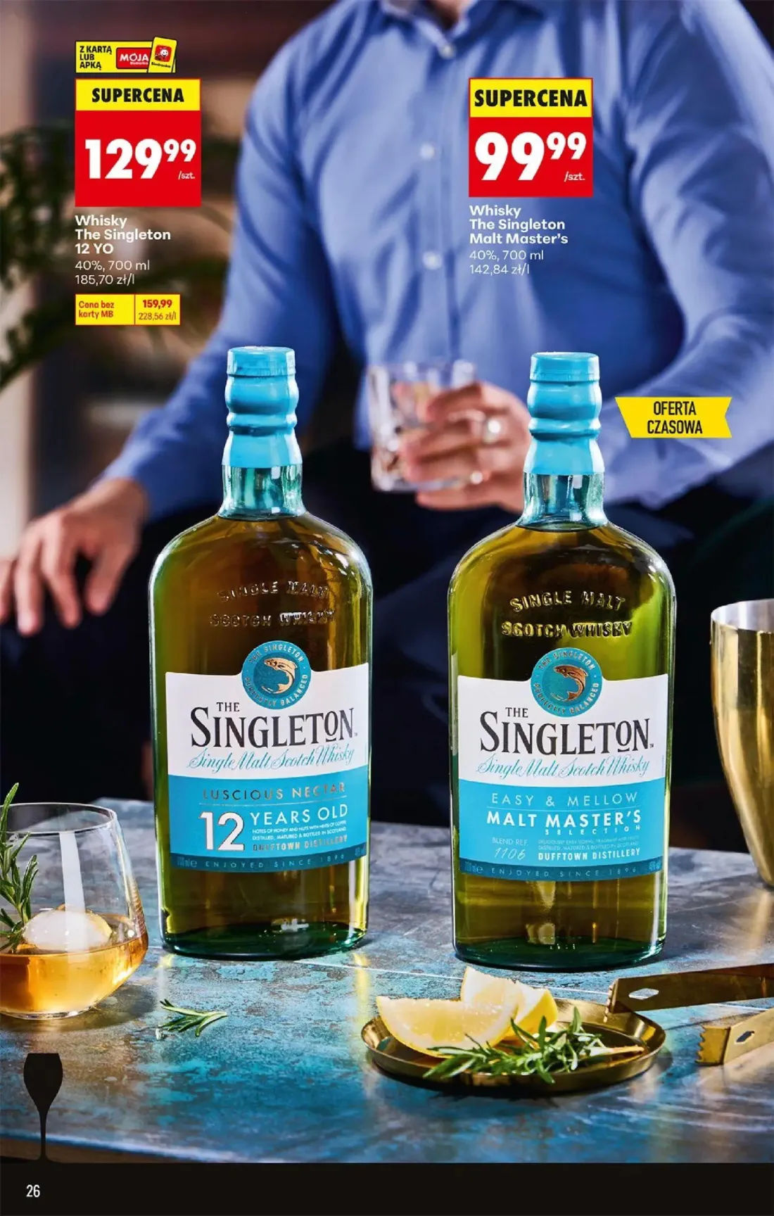 Biedronka gazetka, strona 28 z 39 — Whisky The Singleton 12 YO, Whisky The Singleton Malt Master's