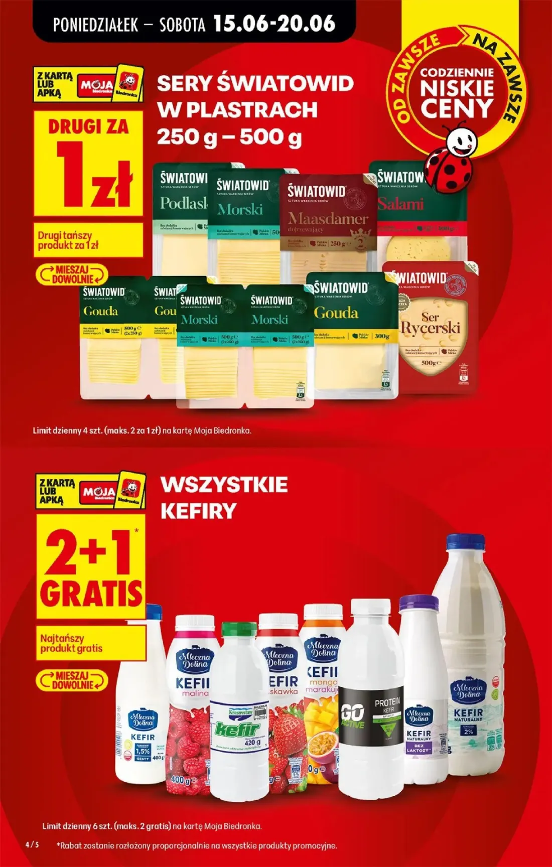 Biedronka gazetka, strona 6 z 87 — SERY ŚWIATOWID W PLASTRACH