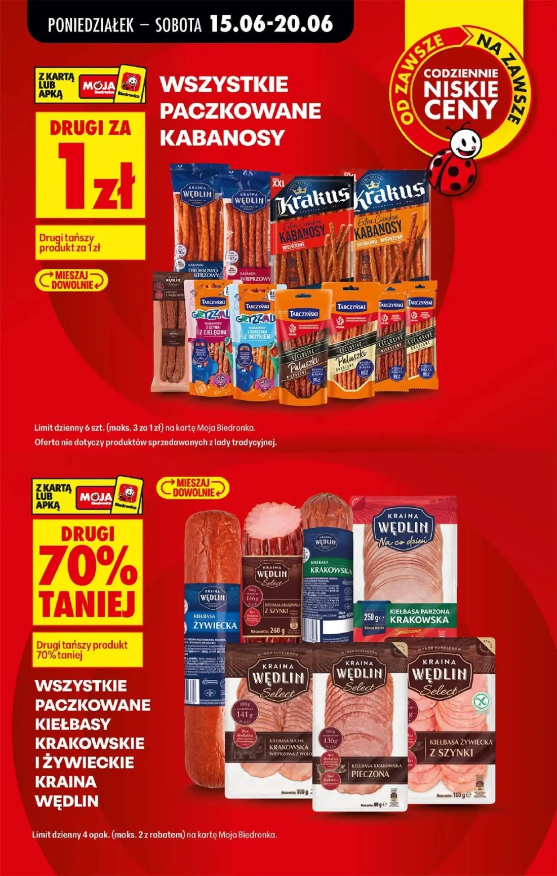 Biedronka gazetka, strona 11 z 87 — Kabanosy