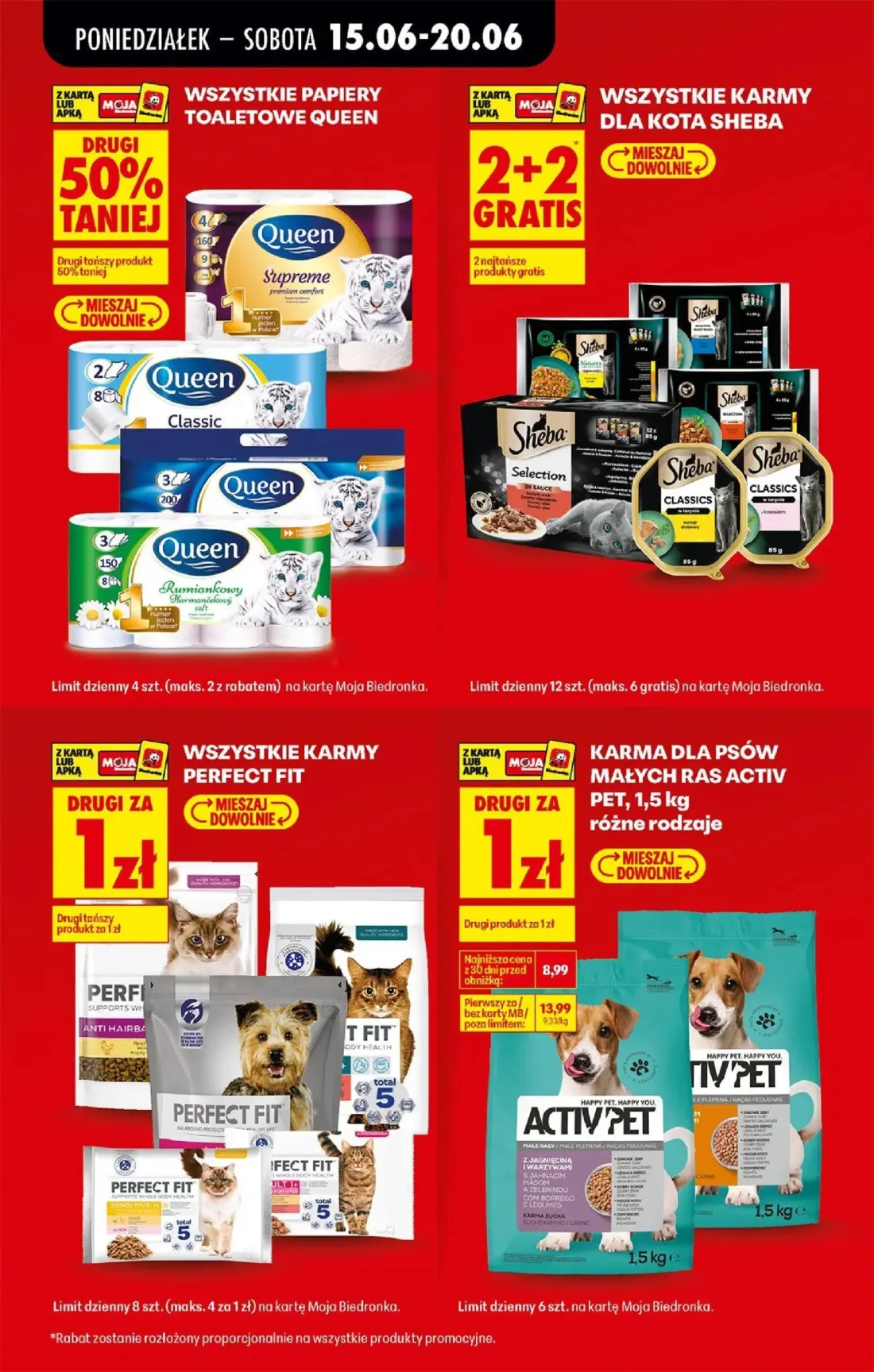 Biedronka gazetka, strona 21 z 87 — KARMY PERFECT FIT, KARMA DLA PSÓW MAŁYCH RAS ACTIV PET