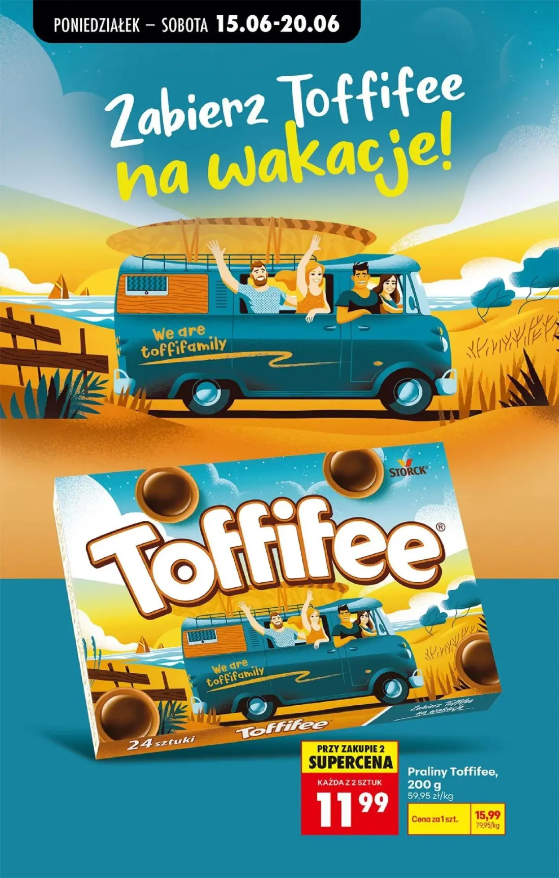 Biedronka gazetka, strona 62 z 87 — Praliny Toffifee