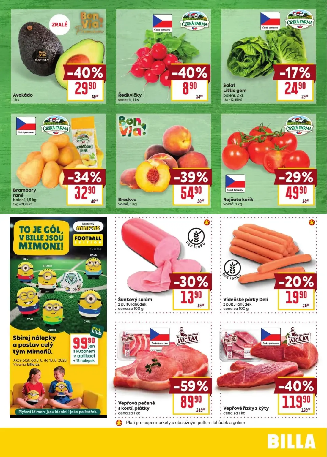 Billa leták, strana 3 z 8