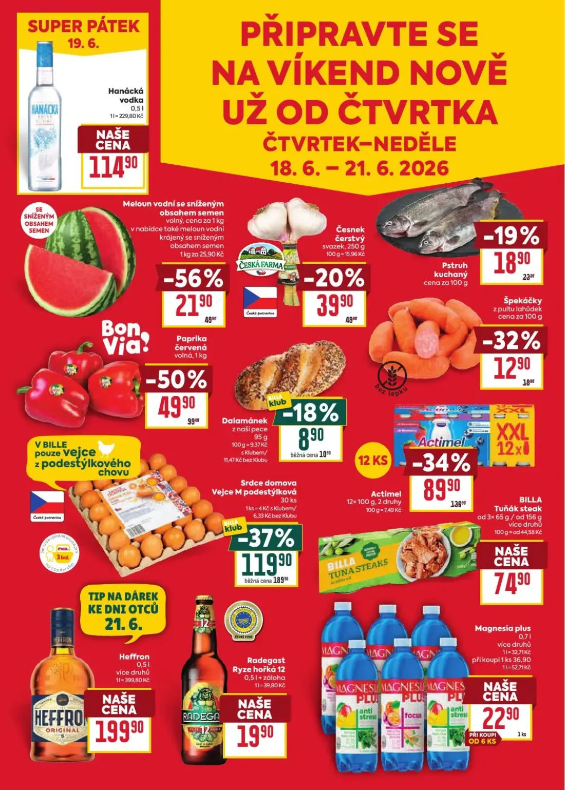 Billa leták, strana 7 z 8 — Špekáčky