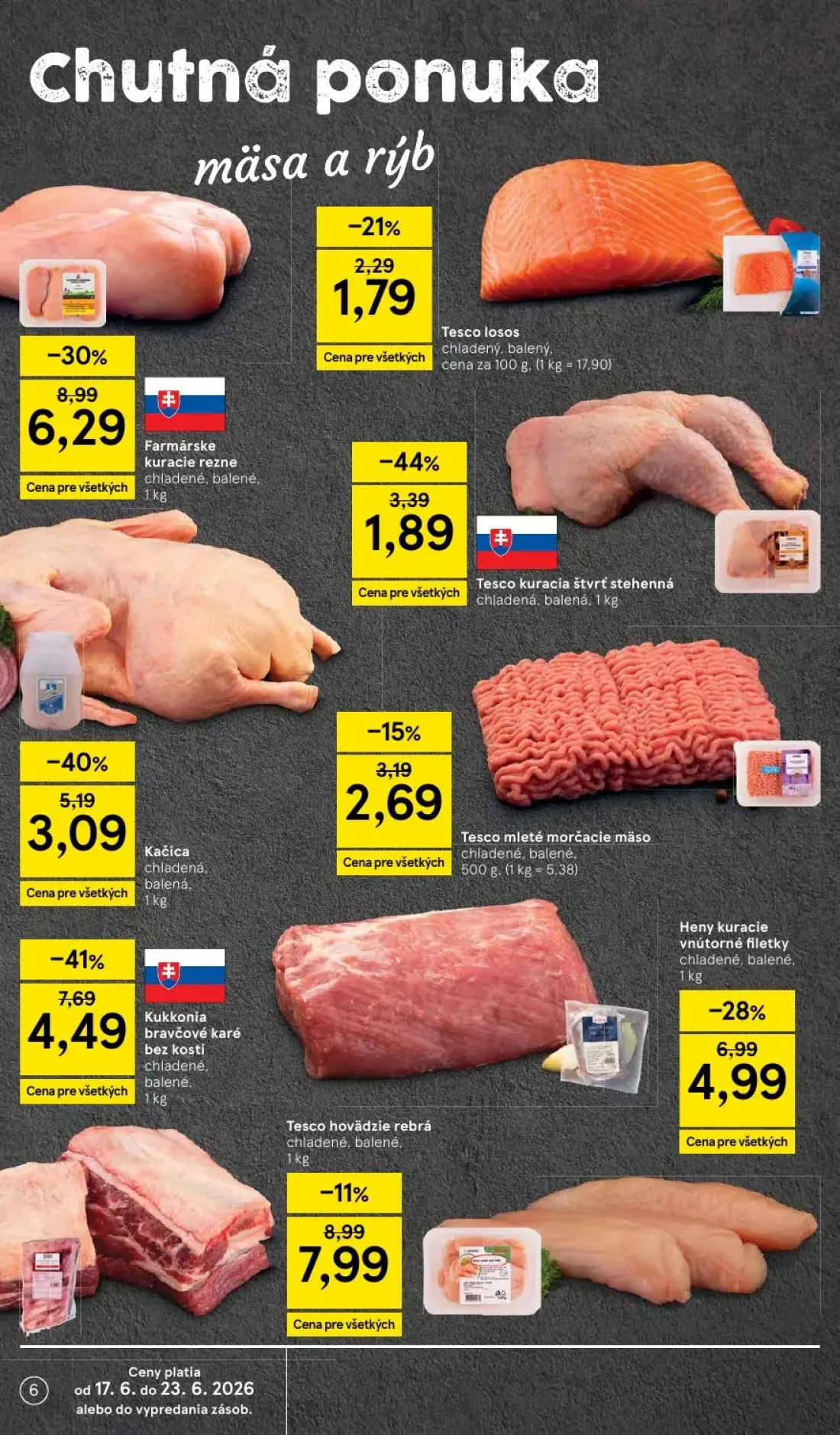 Tesco Supermarket leták, strana 6 z 37