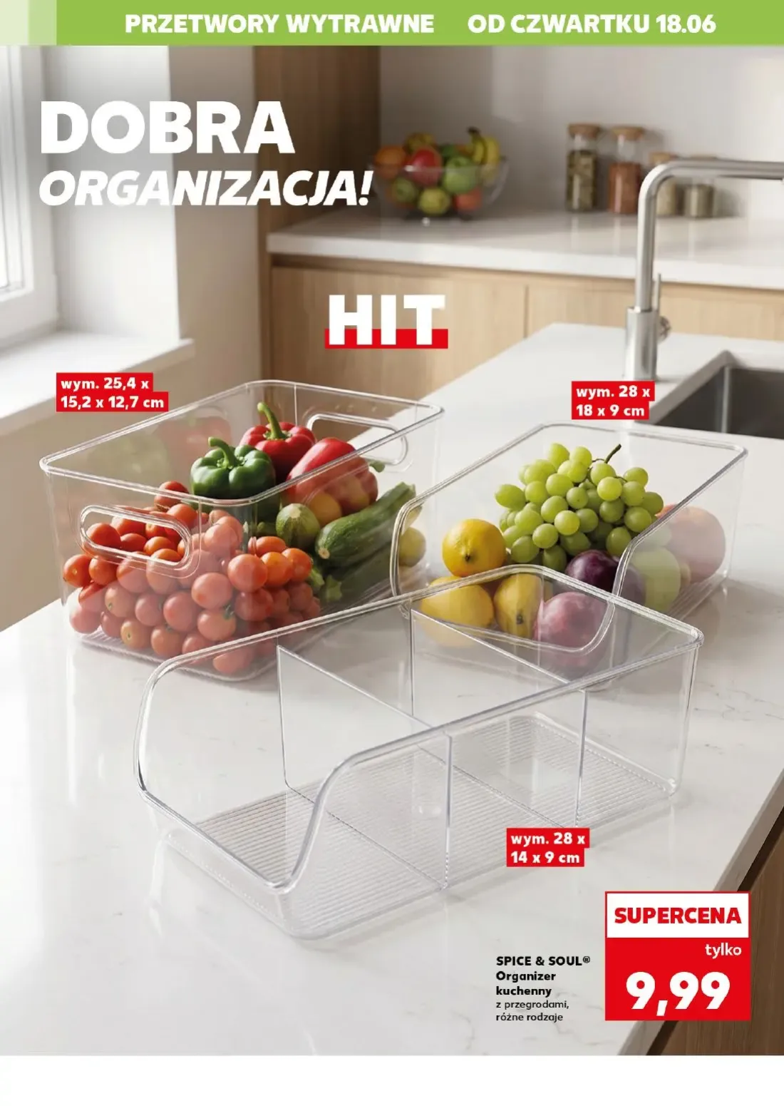 Kaufland gazetka, strona 18 z 22 — Organizer kuchenny
