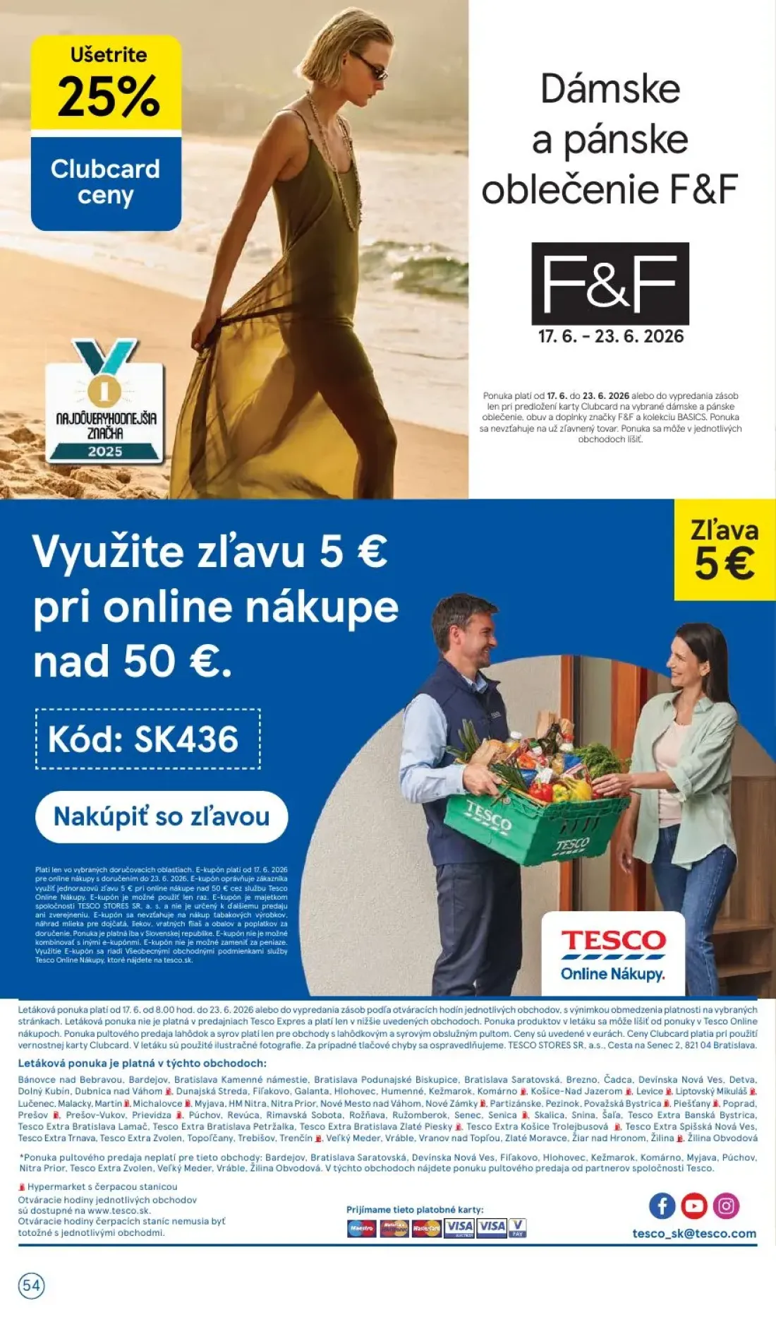 Tesco leták, strana 54 z 58
