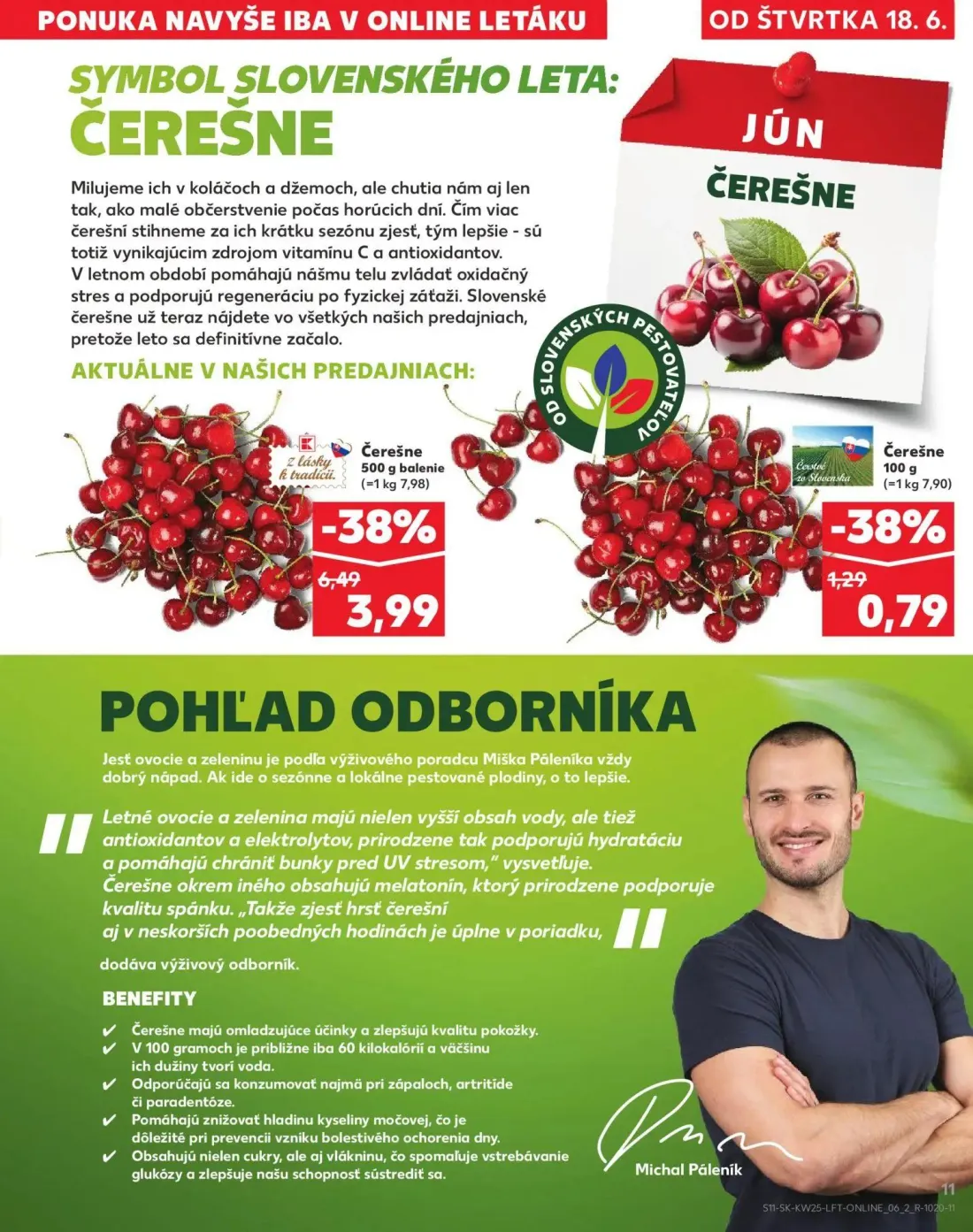 Kaufland leták, strana 11 z 84 — Čerešne