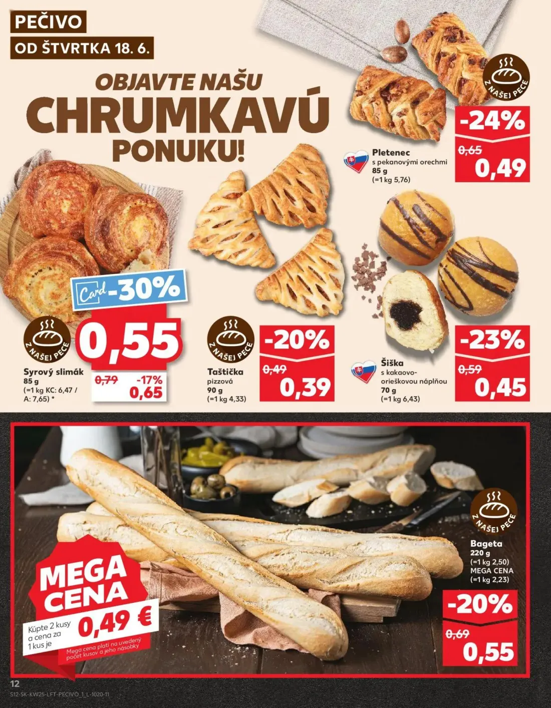 Kaufland leták, strana 12 z 84 — Bageta