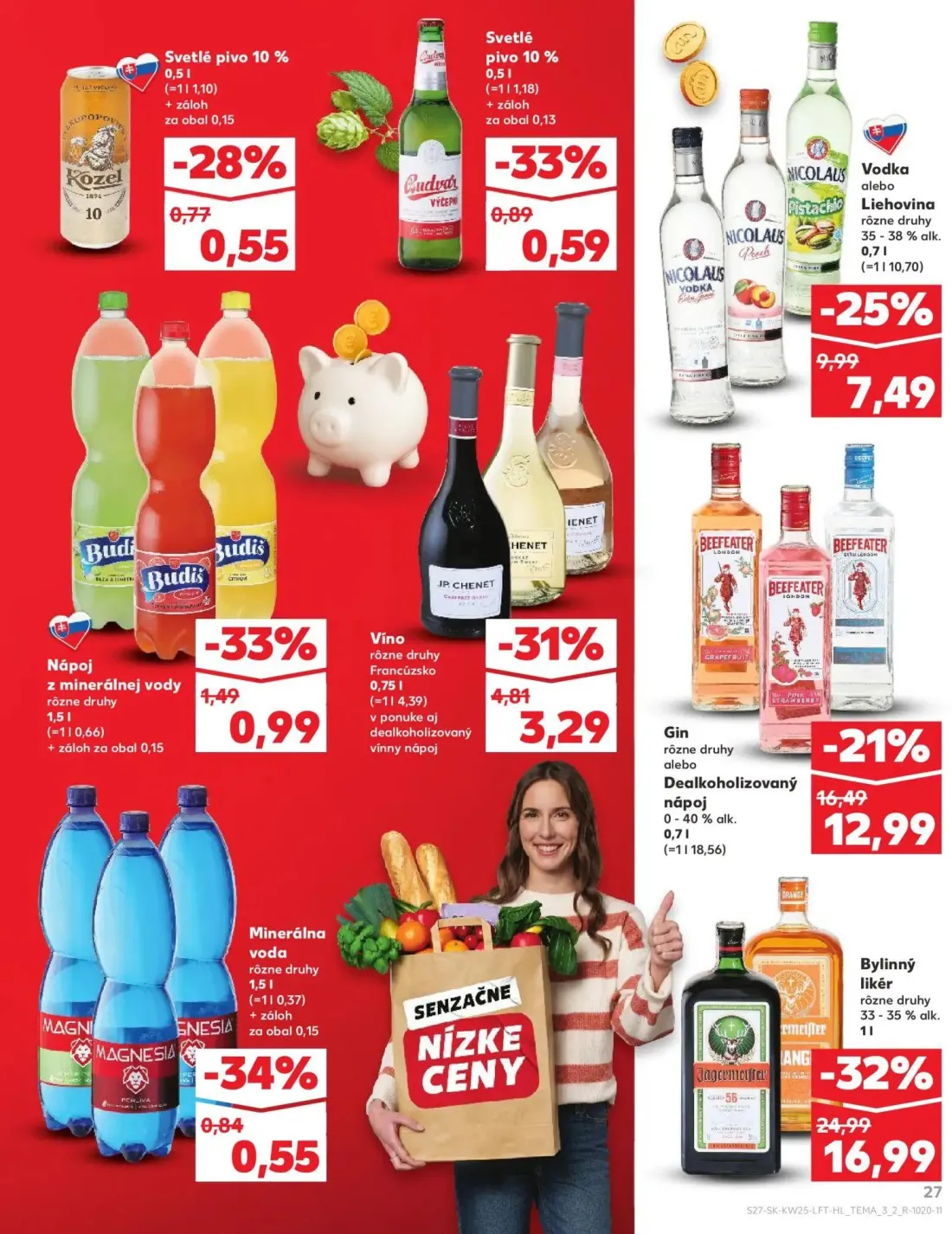 Kaufland leták, strana 27 z 84 — Minerálna voda