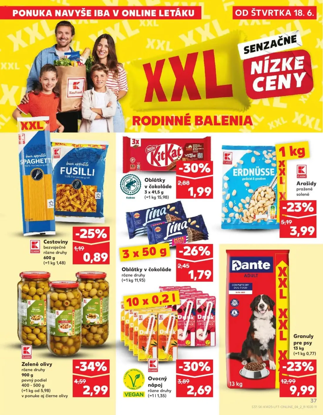 Kaufland leták, strana 37 z 84 — Zelené olivy rôzne druhy