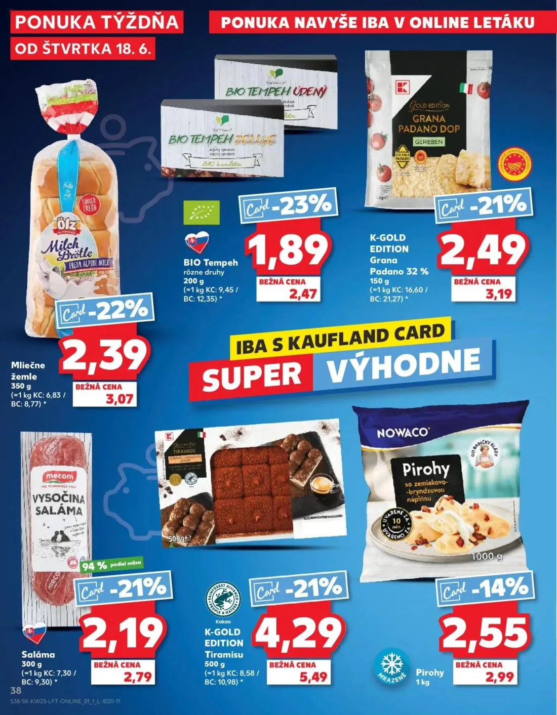 Kaufland leták, strana 38 z 84 — Mliečne žemle