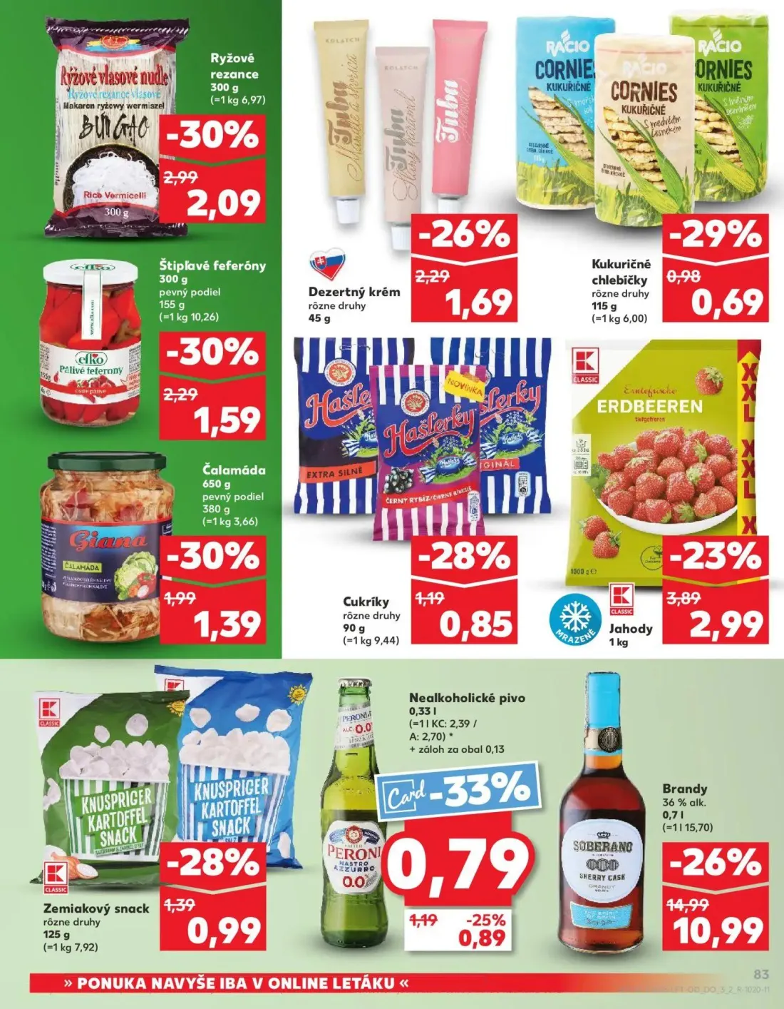 Kaufland leták, strana 83 z 84 — Jahody