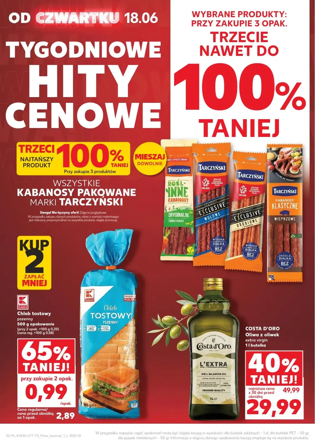 Kaufland gazetka, strona 2 z 70 — Chleb tostowy pszenny