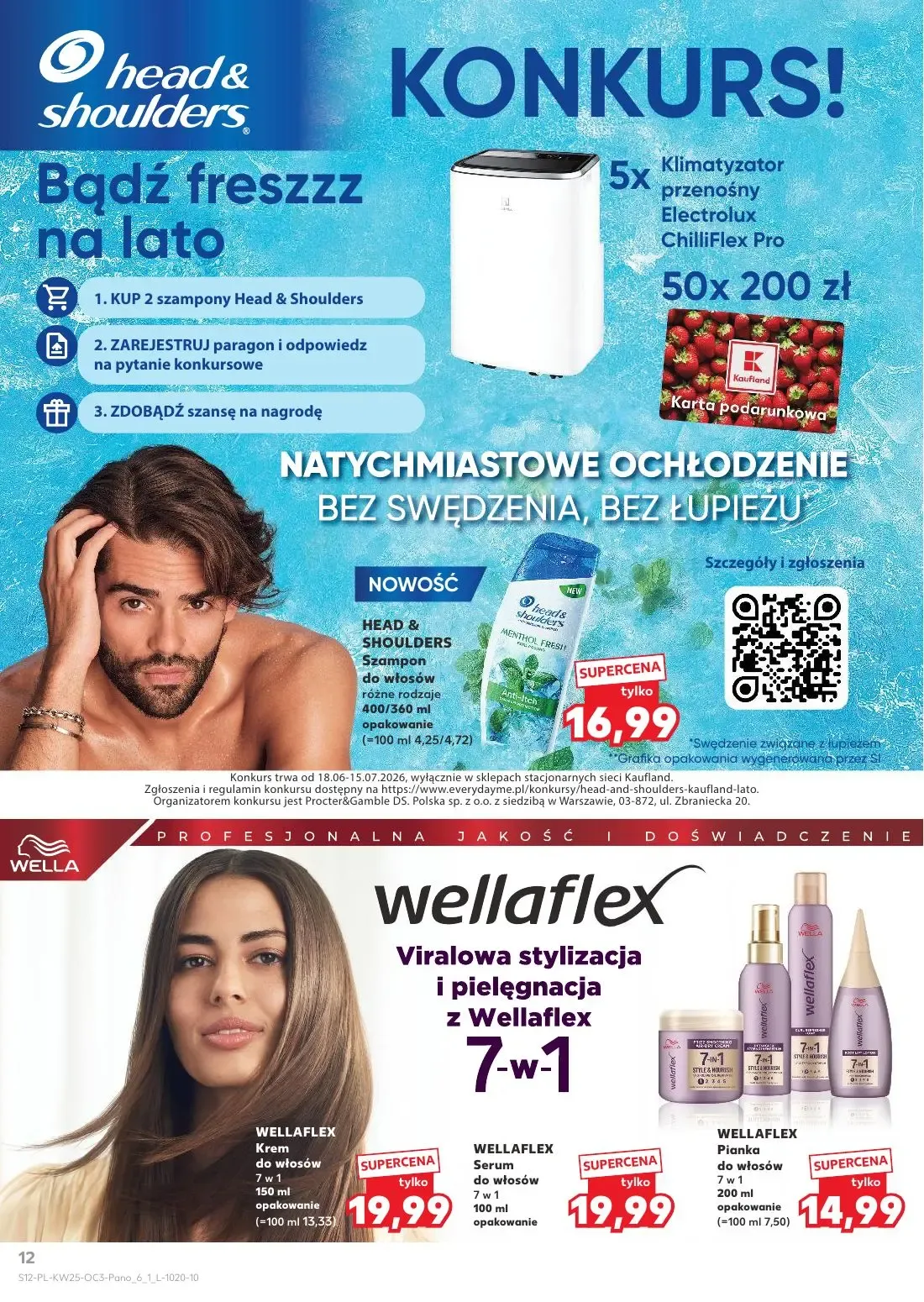 Kaufland gazetka, strona 12 z 20 — HEAD & SHOULDERS Szampon do włosów