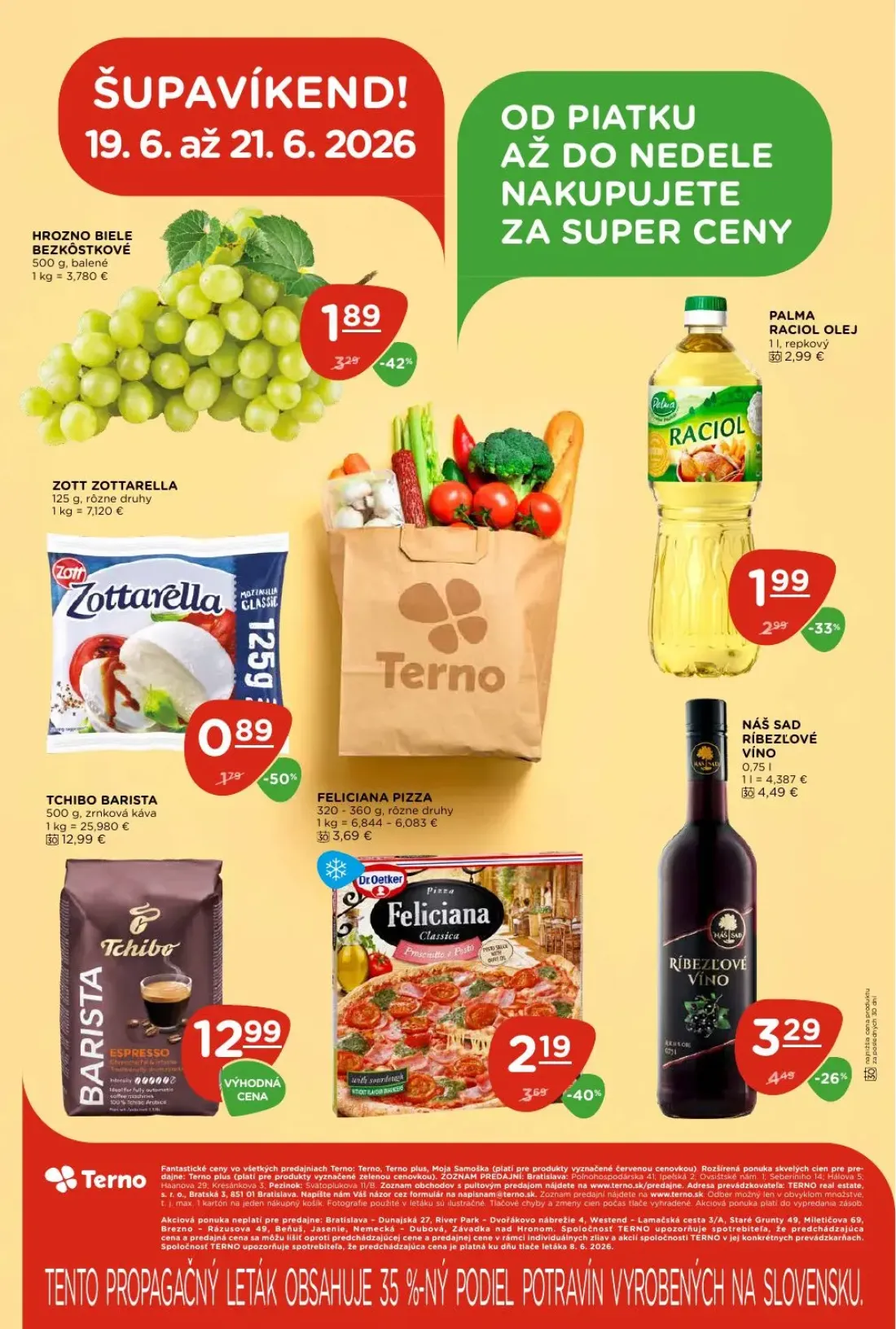 Terno leták, strana 28 z 28 — TCHIBO BARISTA